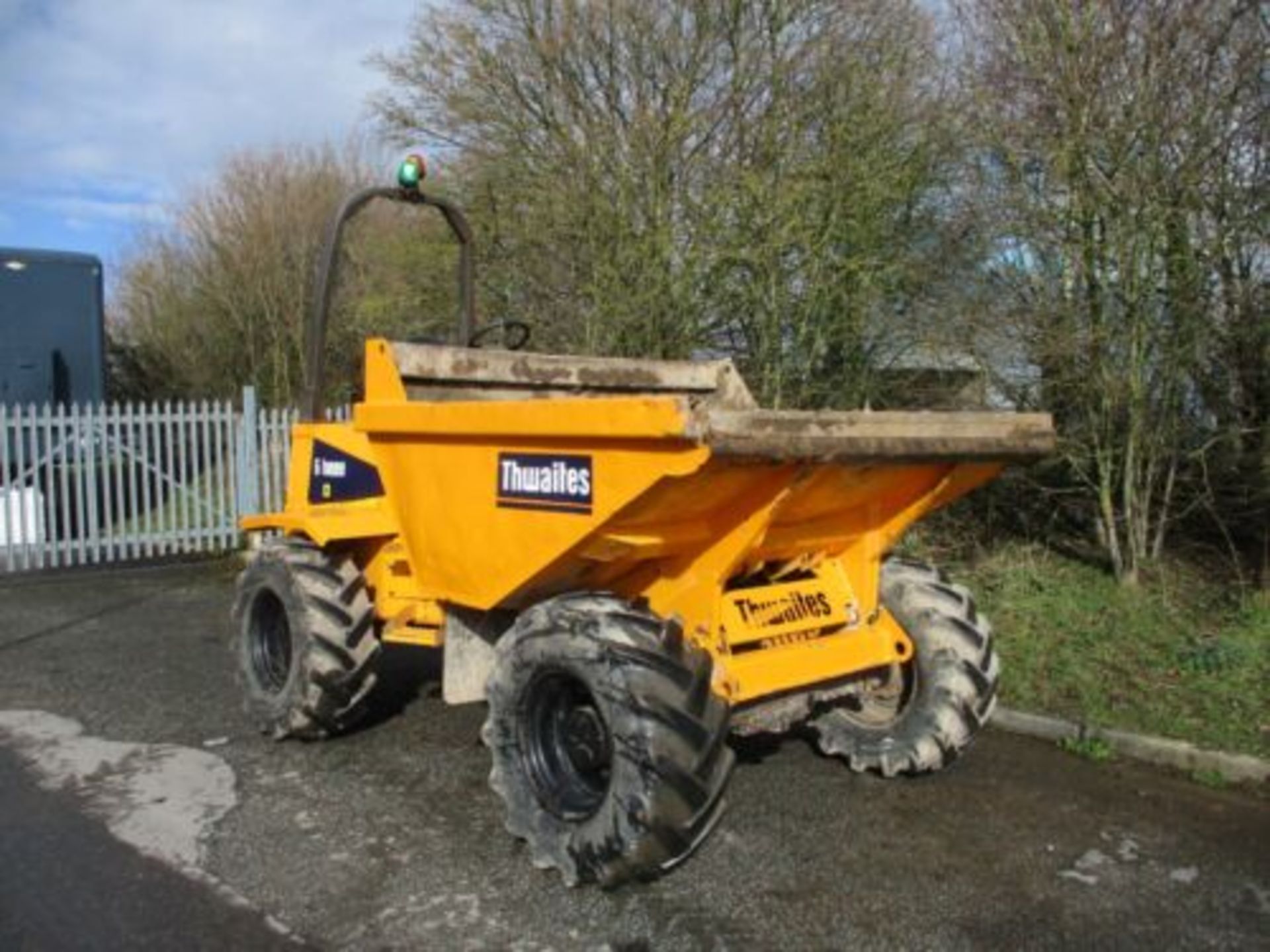 2007 THWAITES 6 TON DUMPER BARFORD BENFORD TEREX JCB PERKINS ENGINE DELIVERY - Image 2 of 11