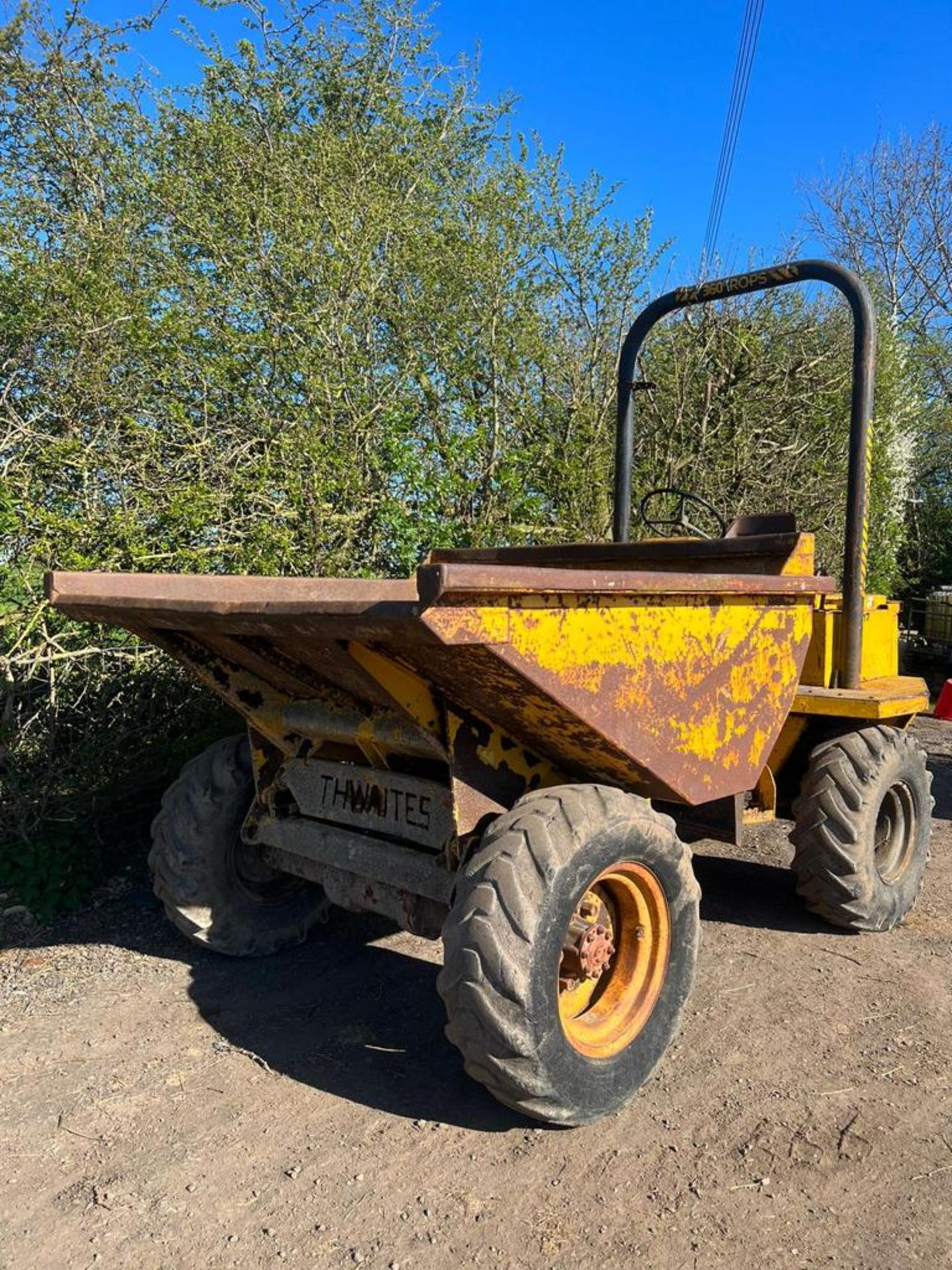 THWAITES ALLDRIVE 7000 MACH070 3 TON DUMPER - Image 6 of 9