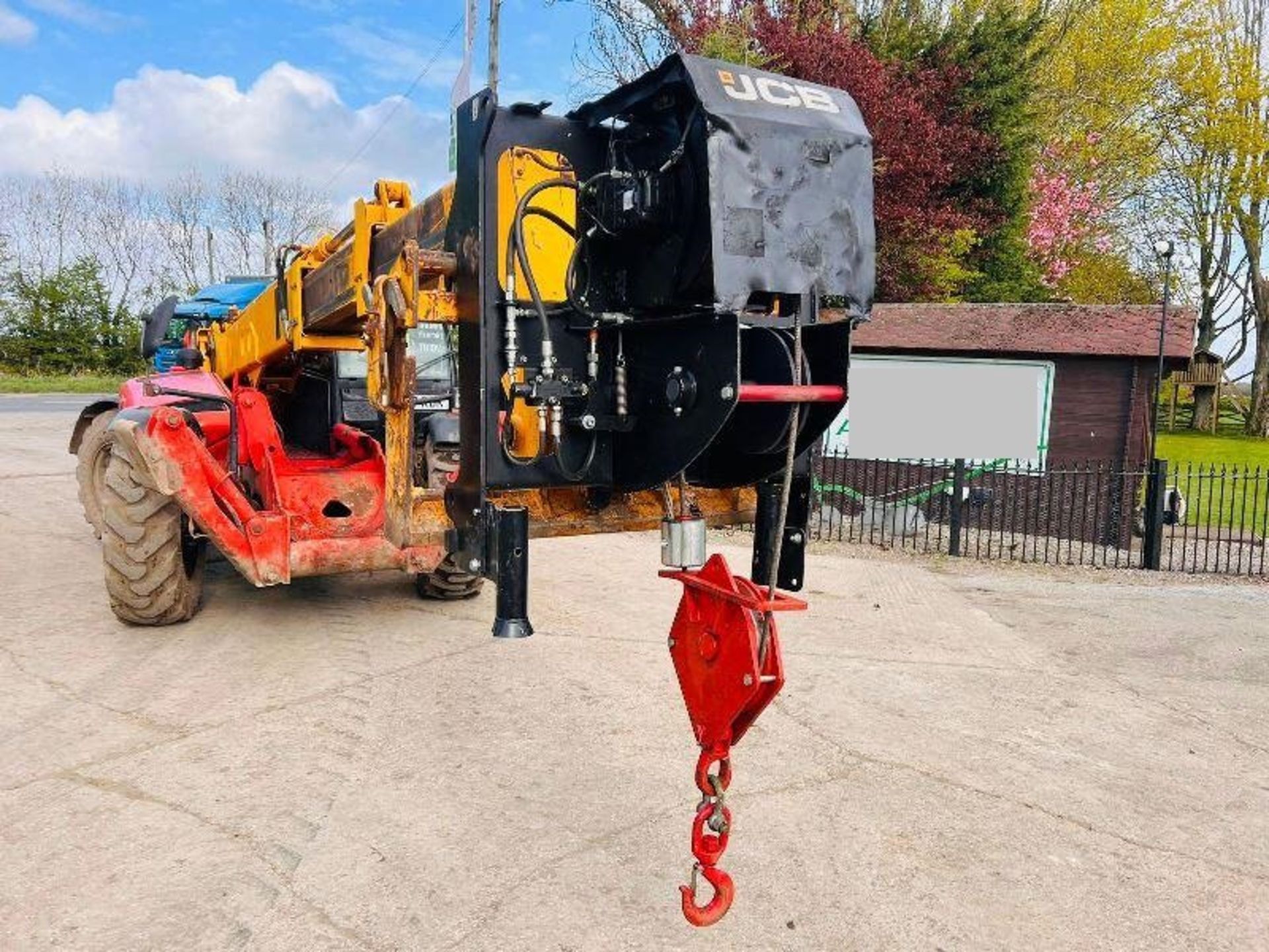JCB HYDRAUILC WINCH * YEAR 2021 * TO SUITE Q FIT HEAD STOCK