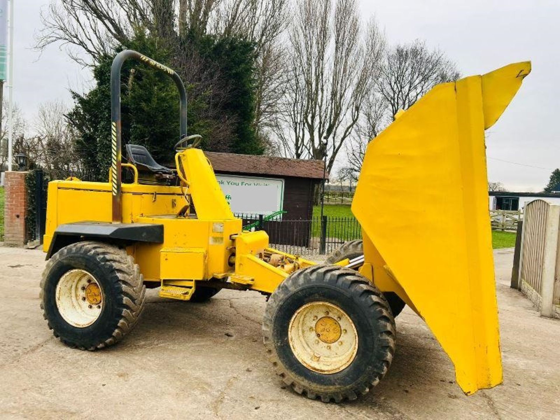 BARFORD SX7000 4WD DUMPER C/W ROLE FRAME & PERKINS PHASER ENGINE - Image 7 of 9