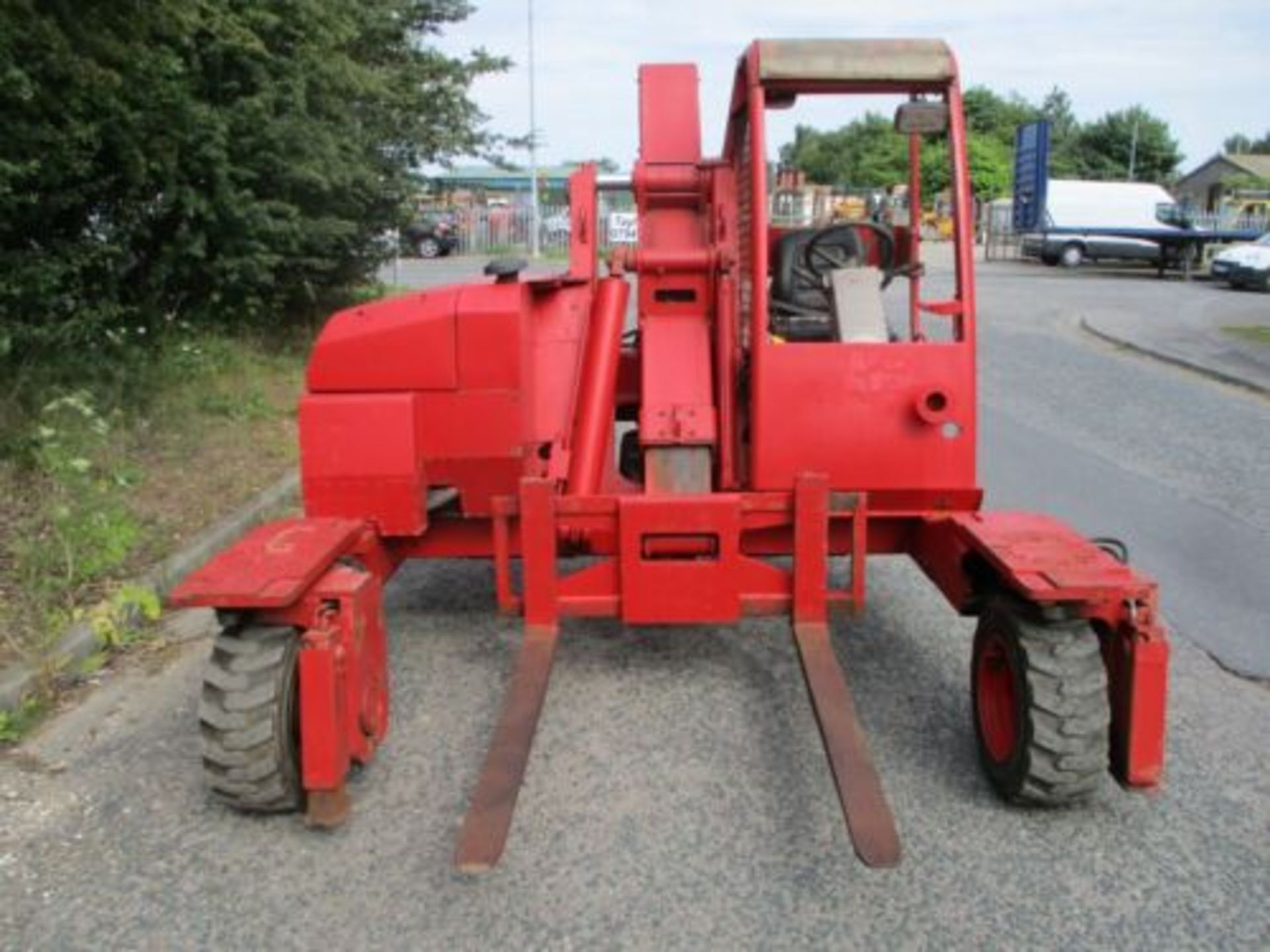 MANITOU TMT MOFFETT MOUNTY FORK LIFT FORKLIFT 4 WAY SIDE LOADER COMBI LIFT TRUCK