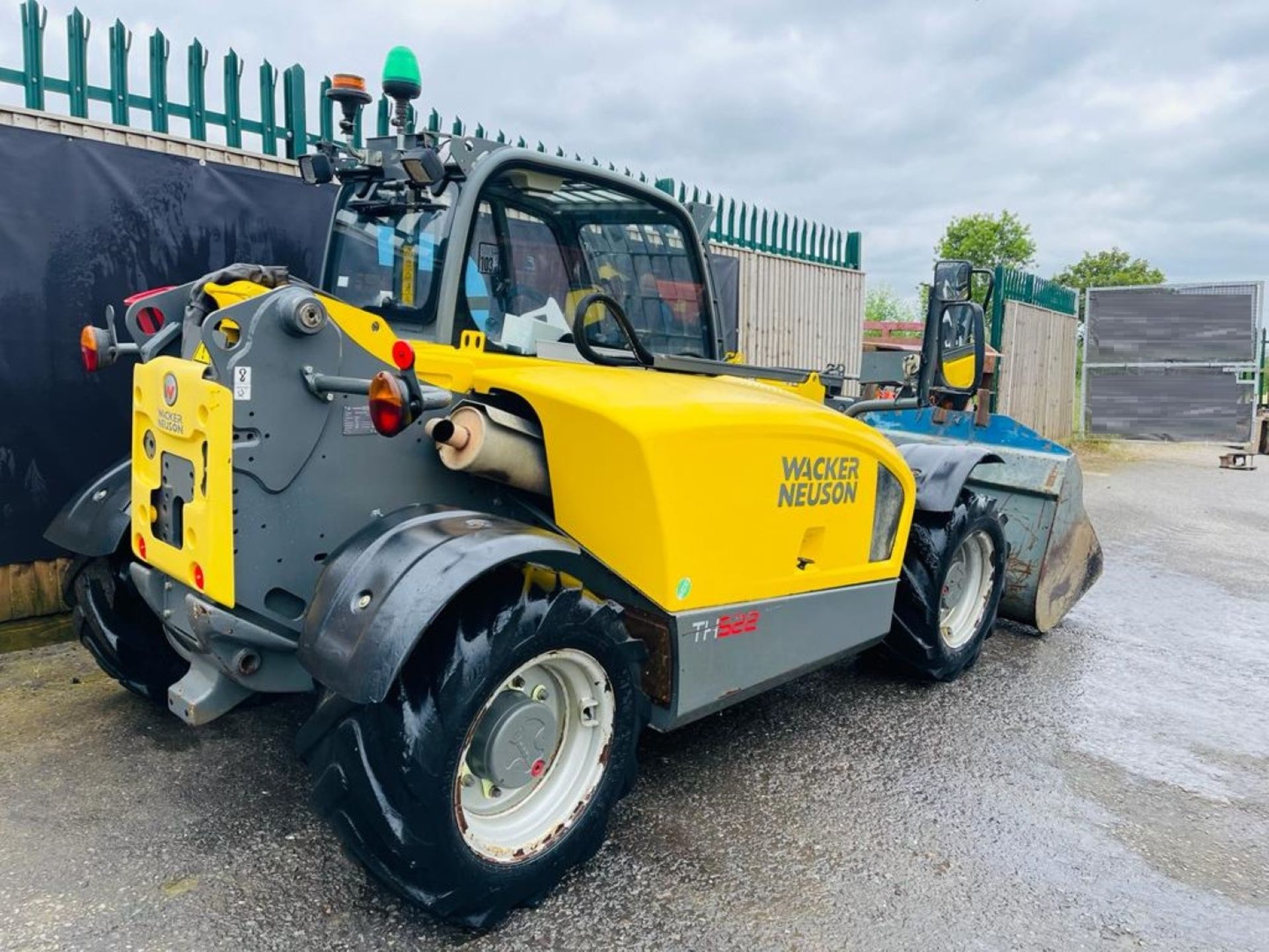 WACKER NEUSON TH522 YEAR 2016 3335 HOURS JOYSTICK HYDRAULIC HITCH 5 M REACH 2200 KG LIFT - Image 6 of 15