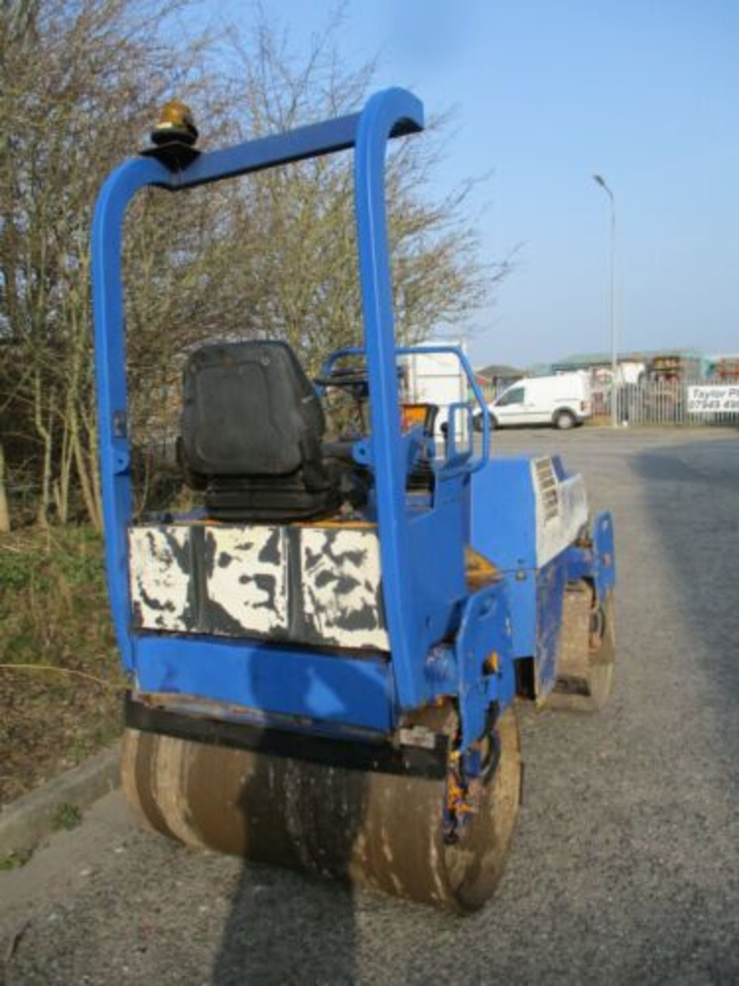 BOMAG BW 120 100 80 VIBRATING ROLLER RIDE ON BENFORD TEREX TV 800 1200 DELIVERY - Image 7 of 11