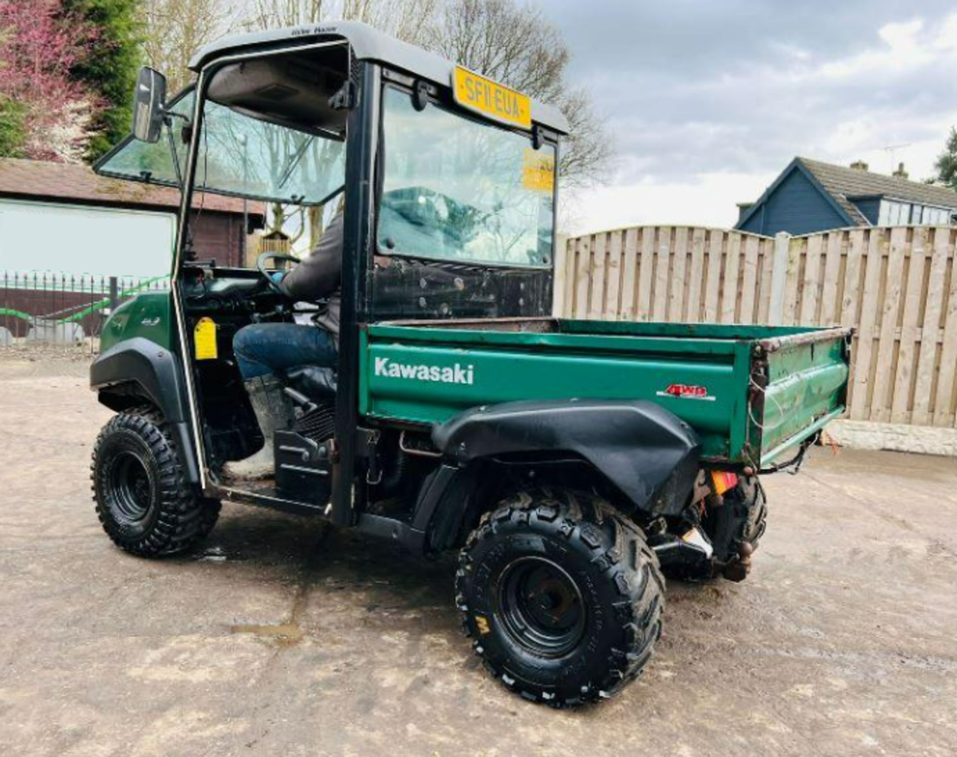 KAWASAKI MULE 4010 DIESEL UTV * YEAR 2011 , ROAD REGISTERED * C/W POWER STEERING - Bild 3 aus 9