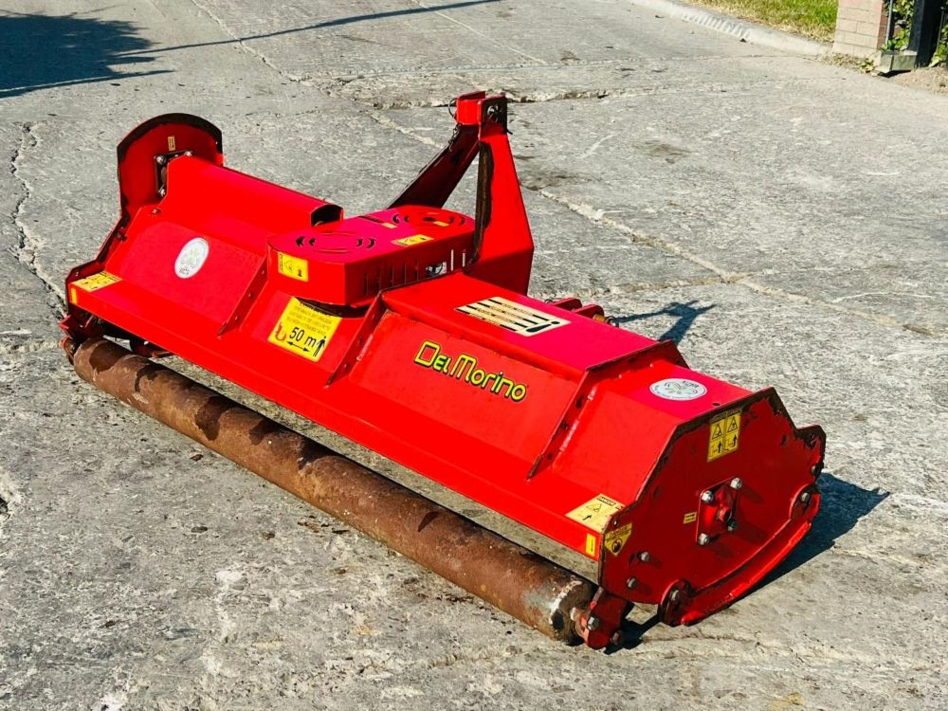 DELMORINO FLIPPER 186 FLAIL MOWER *YEAR 2020, SPARE AND REPAIRS* C/W ROLLER