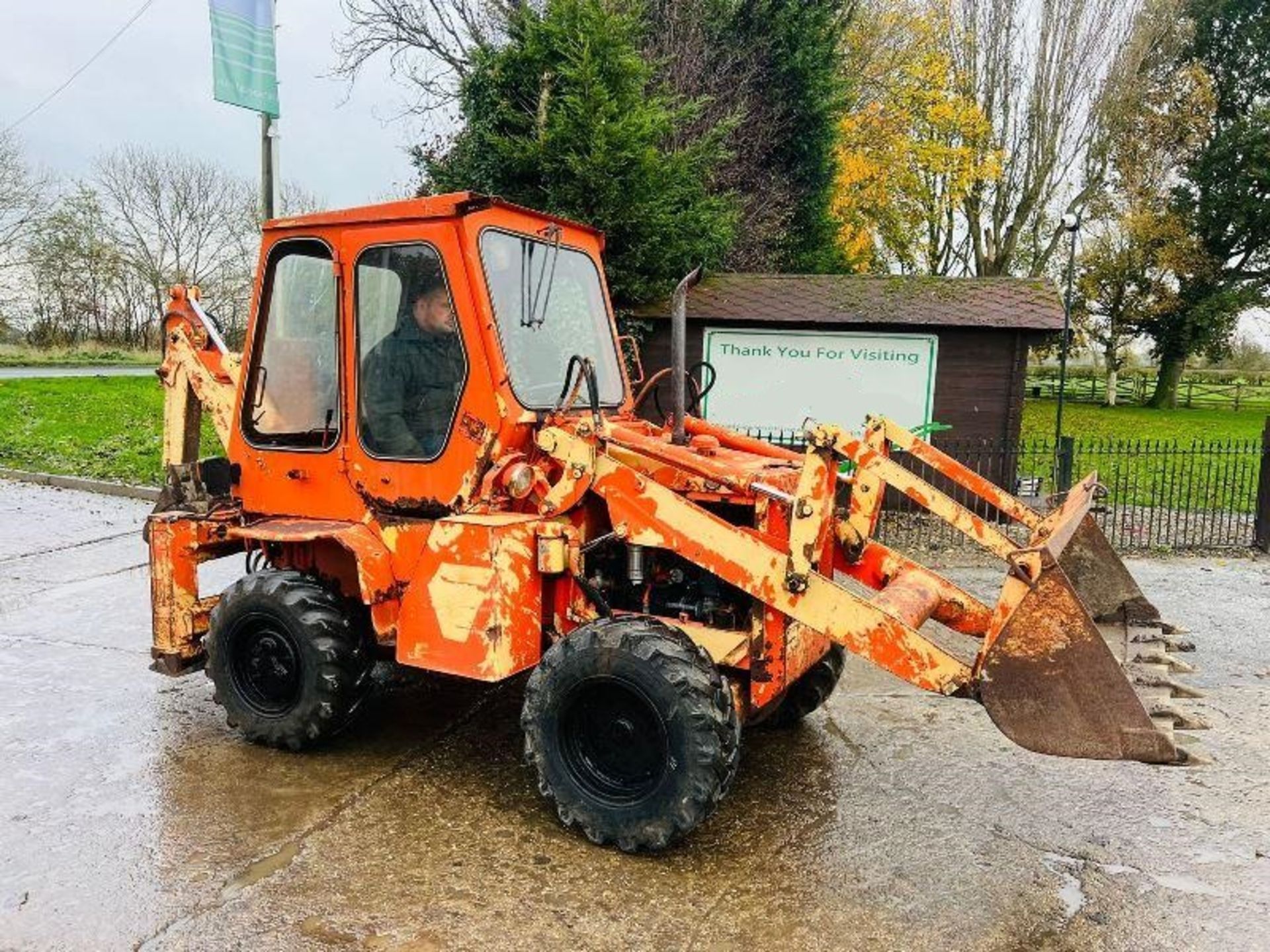 KUBOTA RW25 4WD BACKHOE DIGGER C/W KUBOTA ENGINE - Image 13 of 13