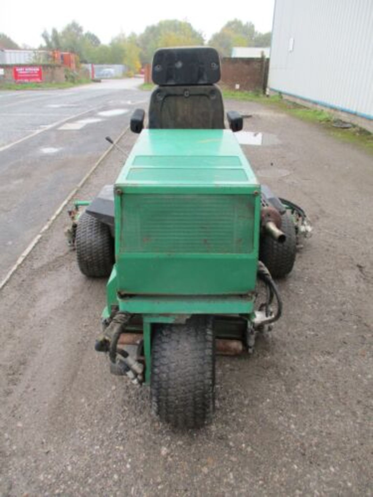 RANSOMES T PLEX 185 LAWN MOWER KUBOTA DIESEL HAYTER 3 GANG TRIPLE DELIVERY. - Image 3 of 8