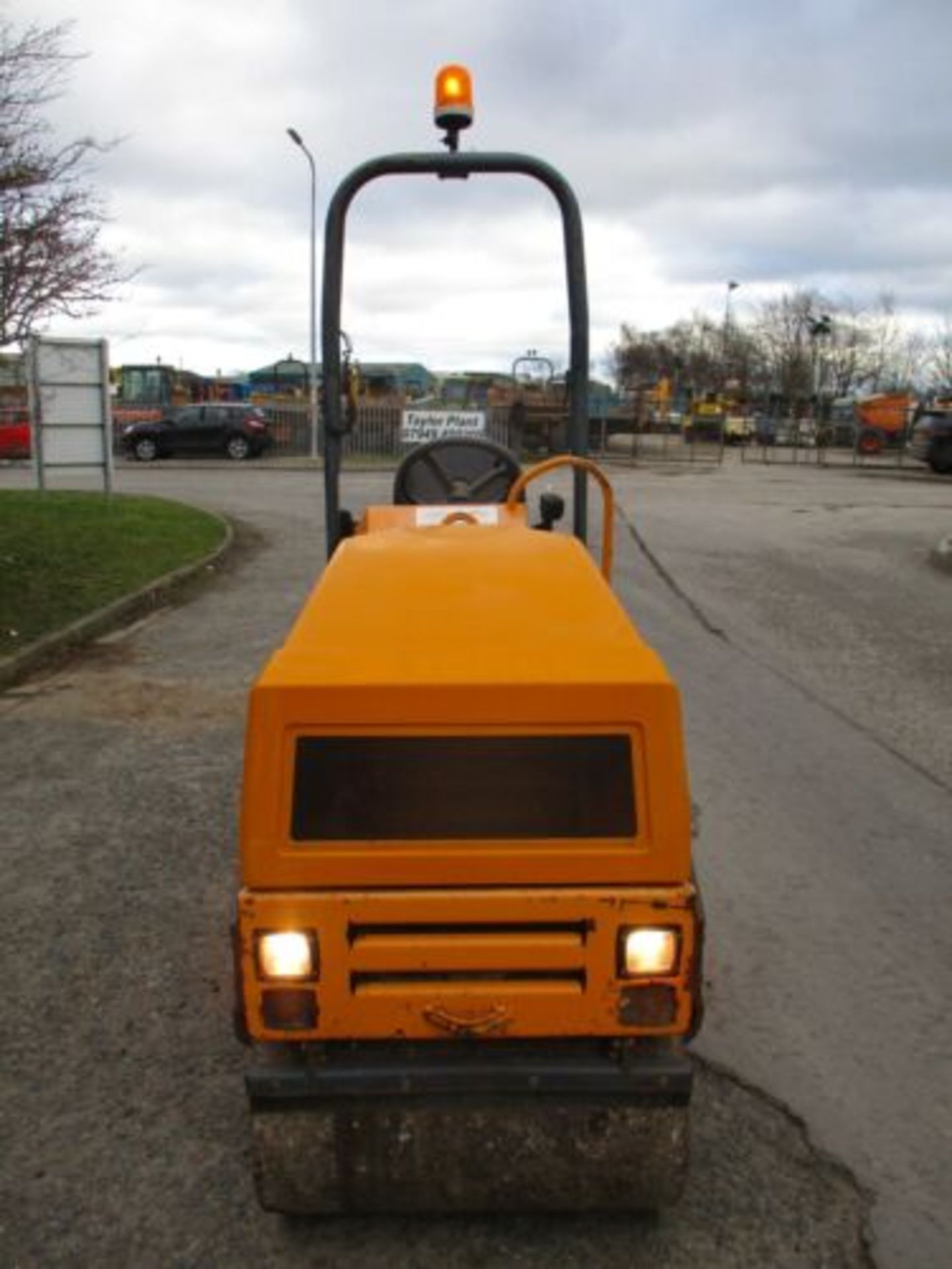 2011 TEREX TV800 VIBRATING ROLLER BOMAG BENFORD 80 RIDE ON DELIVERY 741 HOURS - Bild 10 aus 10