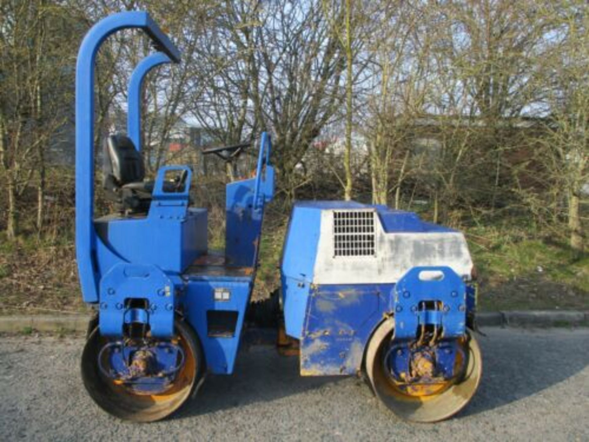 BOMAG BW 120 100 80 VIBRATING ROLLER RIDE ON BENFORD TEREX TV 800 1200 DELIVERY - Image 6 of 11