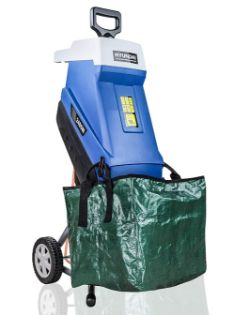 BRAND NEW HYUNDAI ELECTRIC GARDEN SHREDDER, 2400W, 230V, PORTABLE WITH 10M POWER CABLE