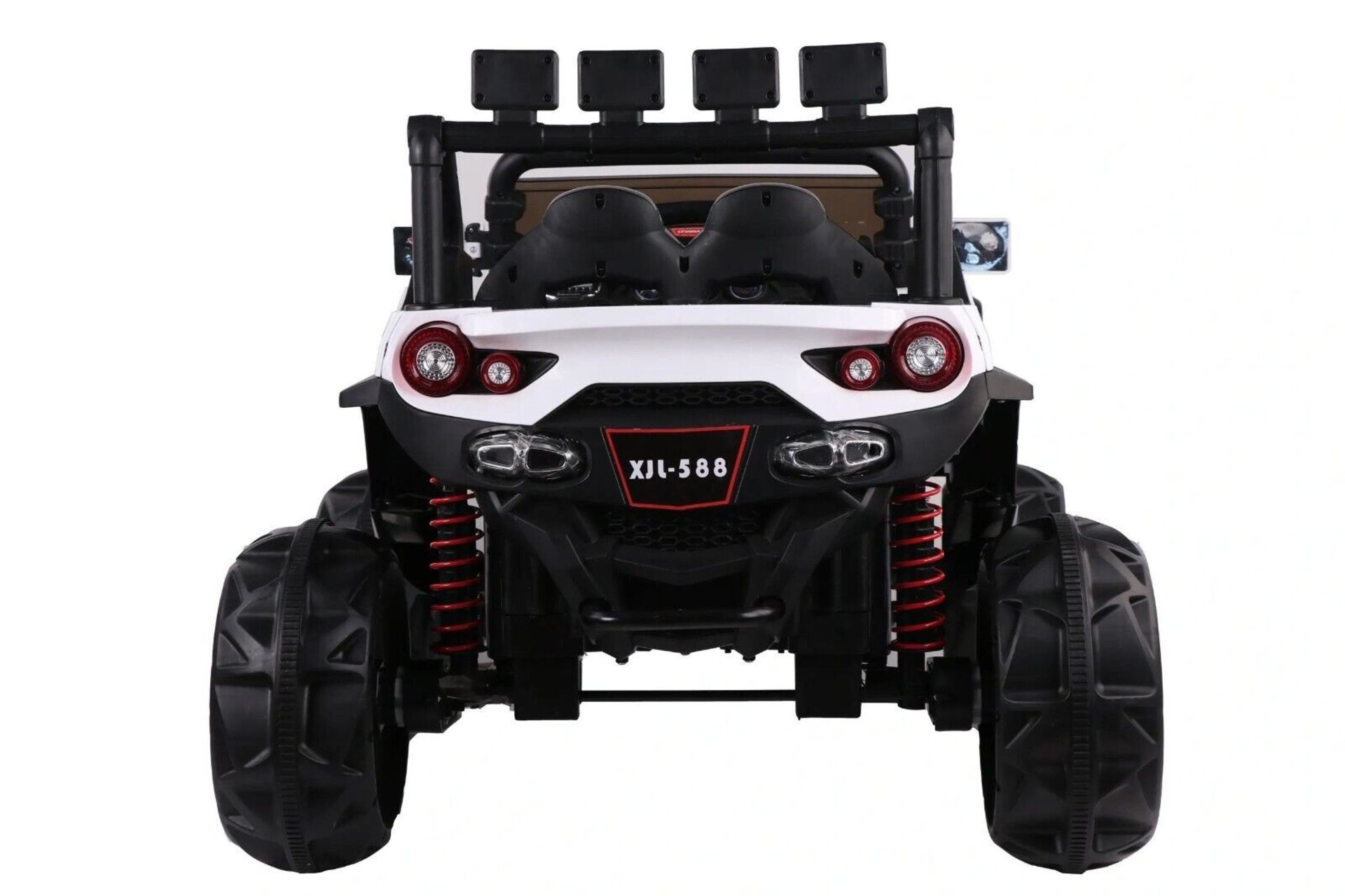 WHITE 4X4 ATV/UTV KIDS BUGGY JEEP ELECTRIC CAR WITH REMOTE BRAND NEW BOXED - Image 3 of 4