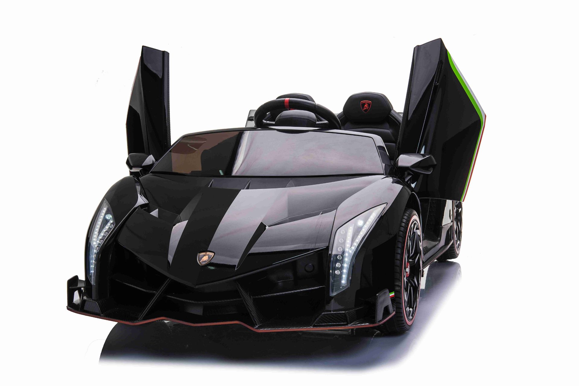 RIDE ON FULLY LICENCED LAMBORGHINI VENENO CONVERTIBLE WITH PARENTAL REMOTE CONTROL - Image 3 of 5