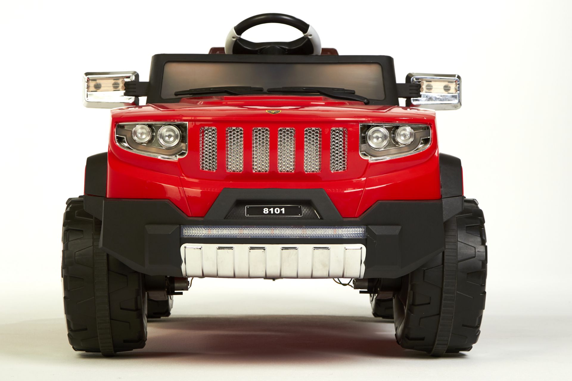 RED 4X4 KIDS ELECTRIC RIDE ON JEEP WITH REMOTE - Image 2 of 13