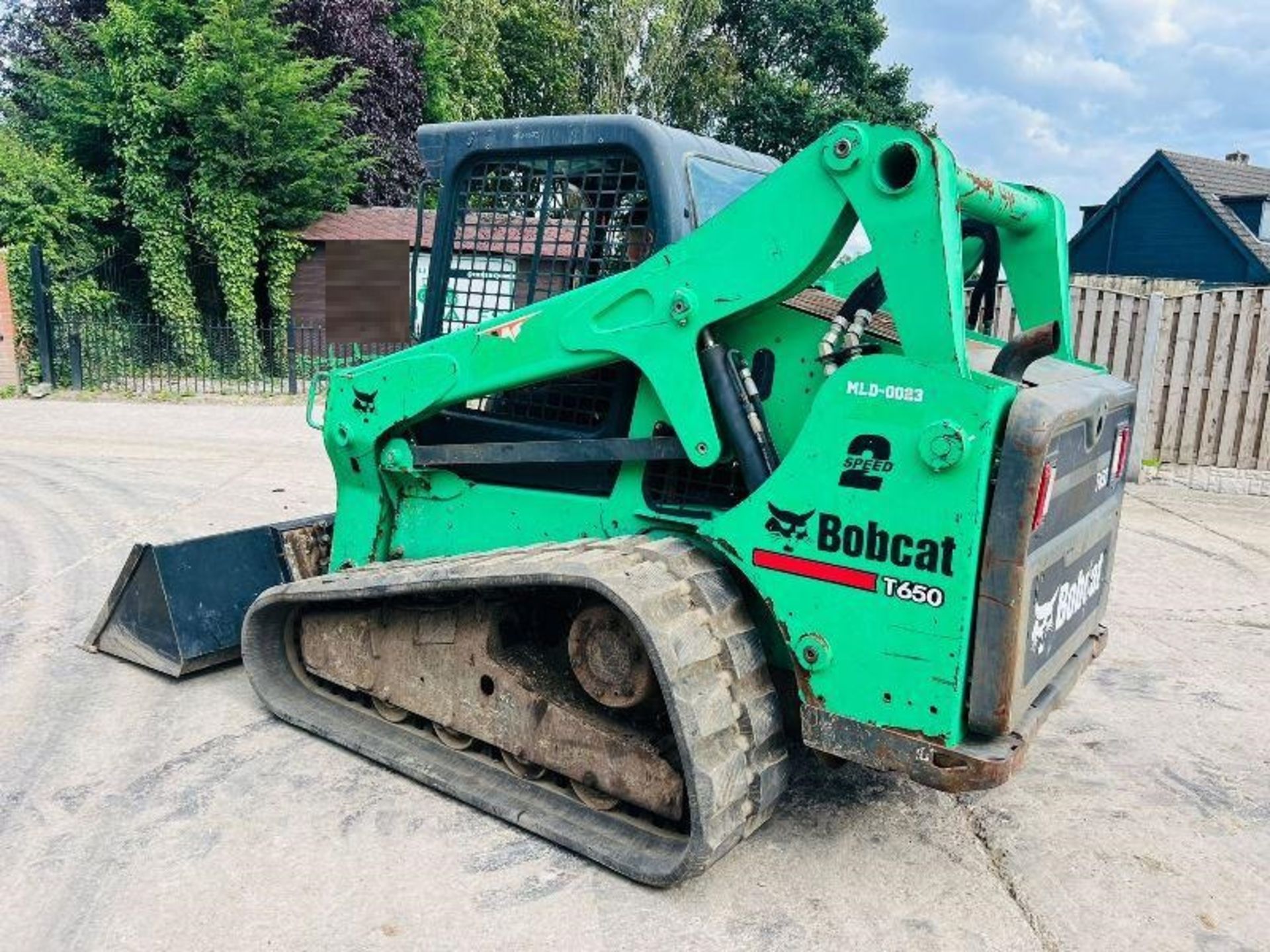 BOBCAT T650 TRACKED SKIDSTEER *YEAR 2015, 2068 HOURS* C/W 2 SPEED - Image 8 of 15