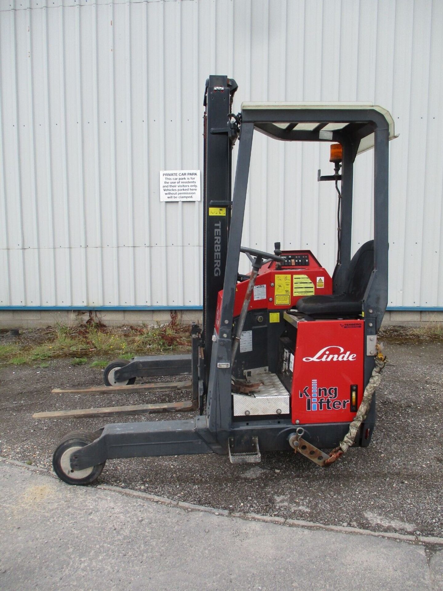 2014 TERBERG KINGLIFTER MOFFETT MOUNTY FORK LIFT FORKLIFT TRUCK MOUNTED DELIVERY