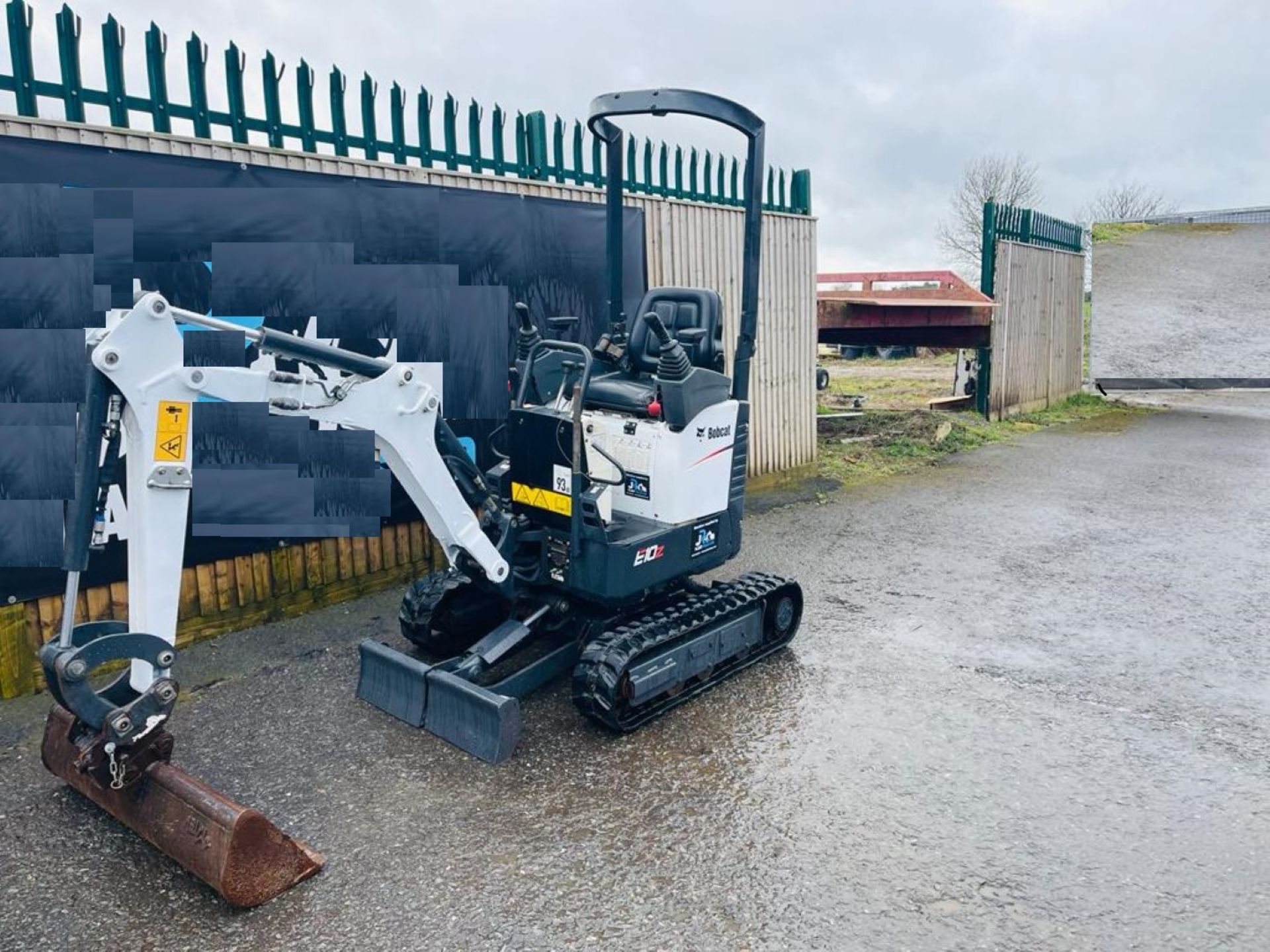 BOBCAT E10Z EXCAVATOR 2020 1378 HOURS - Image 3 of 13