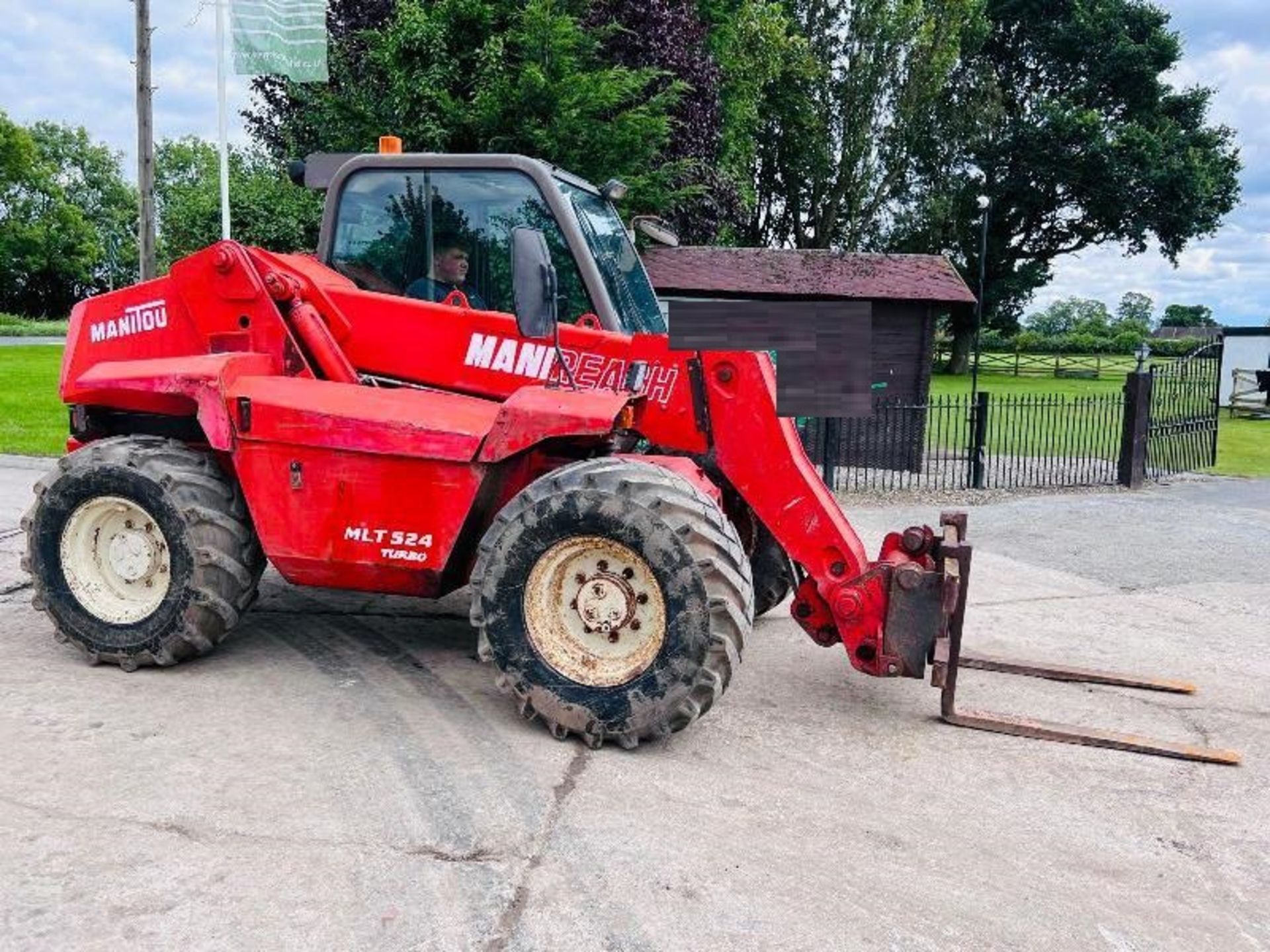 MANITOU MLT524T 4WD TELEHANDLER *AG-SPEC* C/W PICK UP HITCH - Image 17 of 20