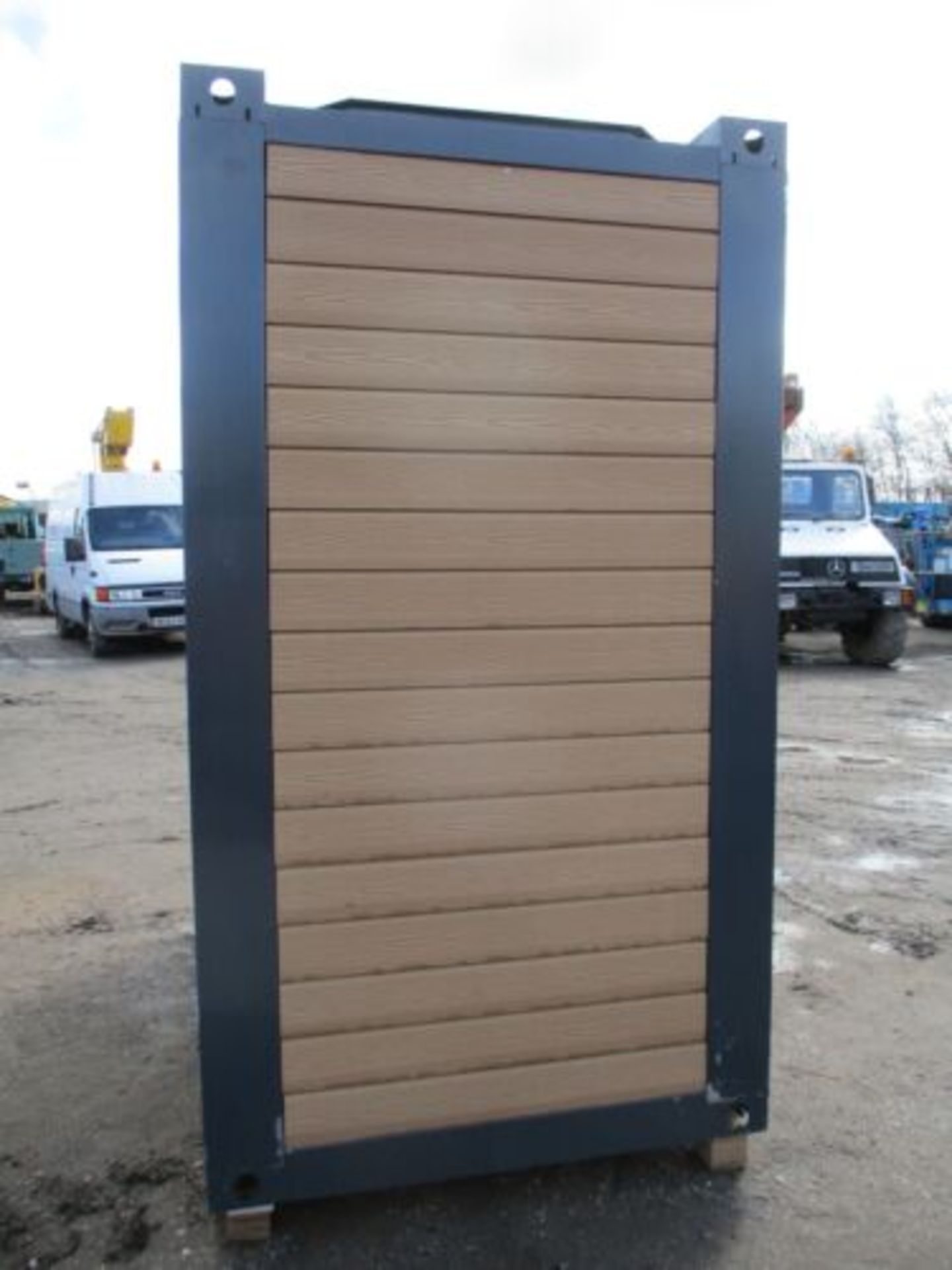ADACON 2.1M X 1.35M DOUBLE TOILET BLOCK SECURE SHIPPING CONTAINER - Image 2 of 9