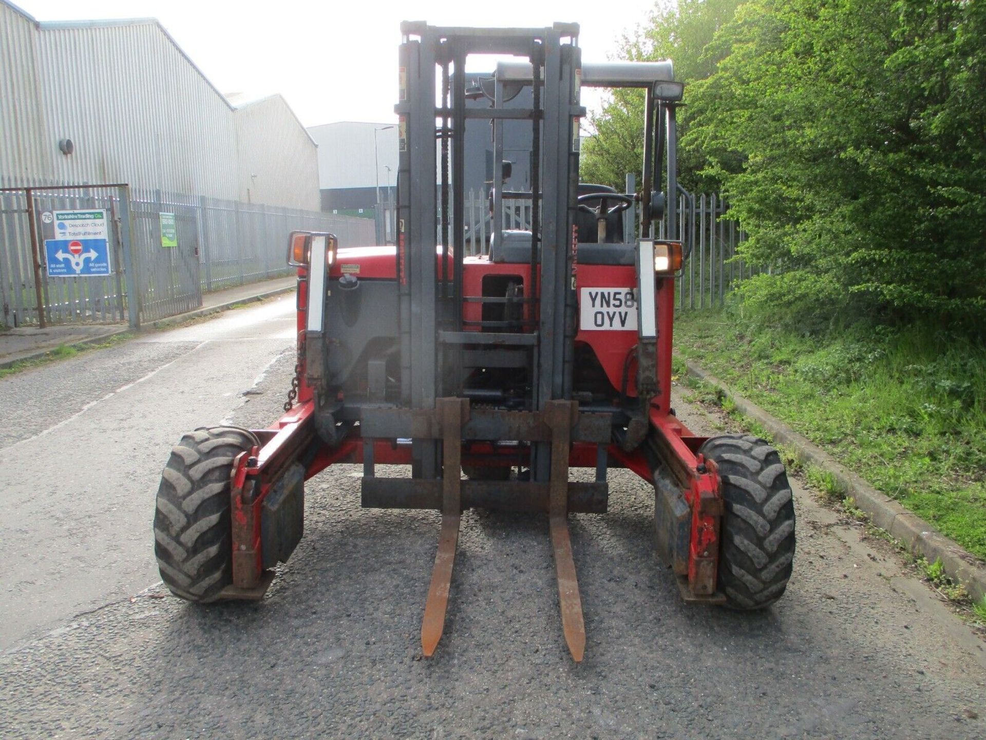 2008 MOFFETT MOUNTY M5 25.3 FORK LIFT FORKLIFT TRUCK MOUNTED - Image 11 of 14