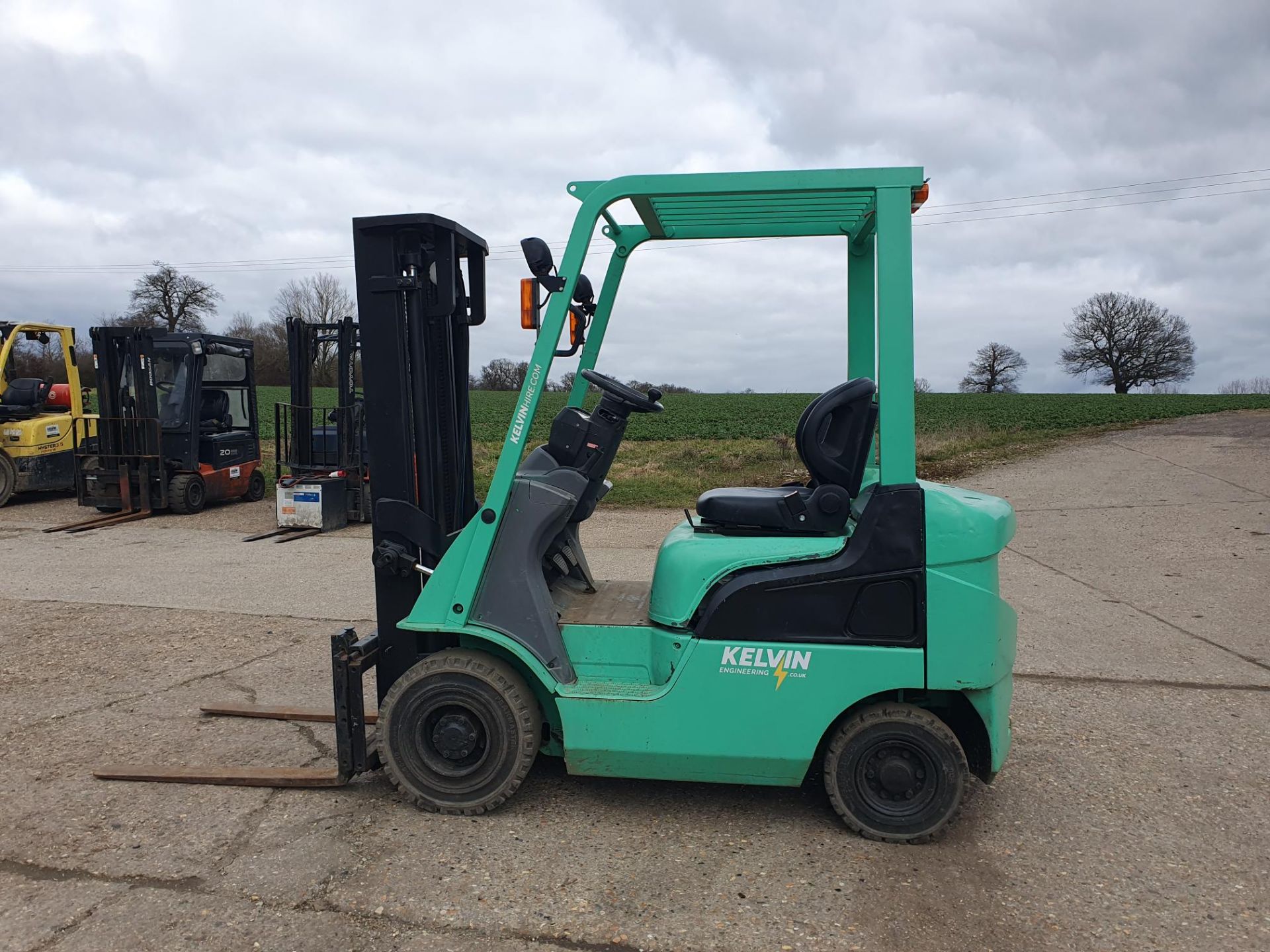 MITSUBISHI DIESEL FORKLIFT.1500KG CAPACITY WITH SHORT MAST