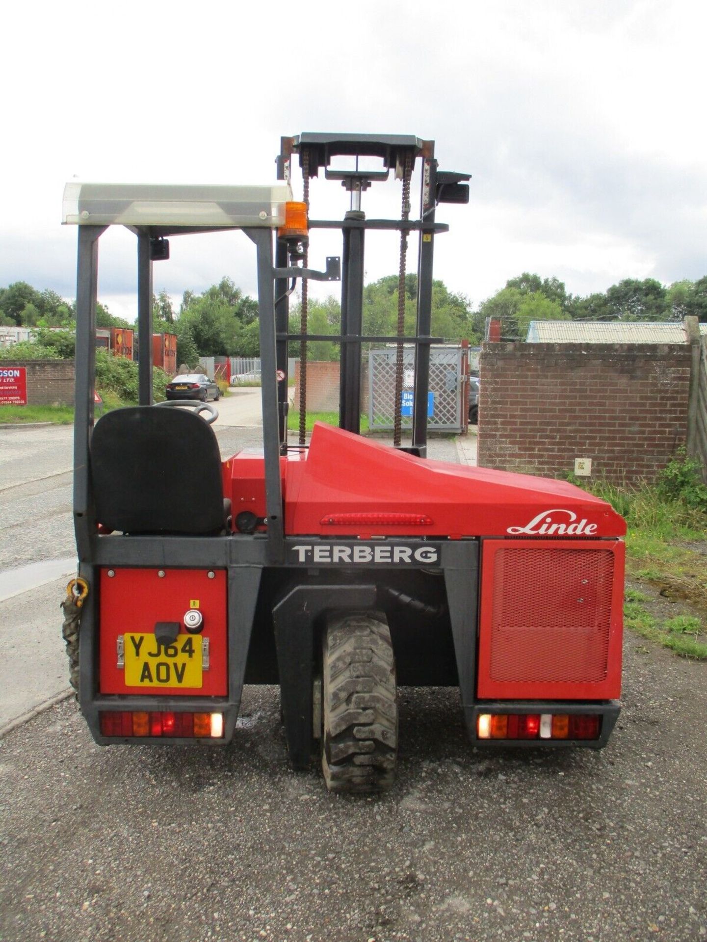 2014 TERBERG KINGLIFTER MOFFETT MOUNTY FORK LIFT FORKLIFT TRUCK MOUNTED DELIVERY - Image 6 of 10