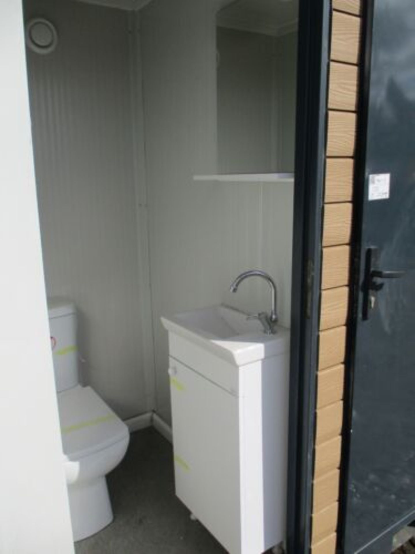 ADACON 2.1M X 1.35M DOUBLE TOILET BLOCK SECURE SHIPPING CONTAINER - Image 6 of 9