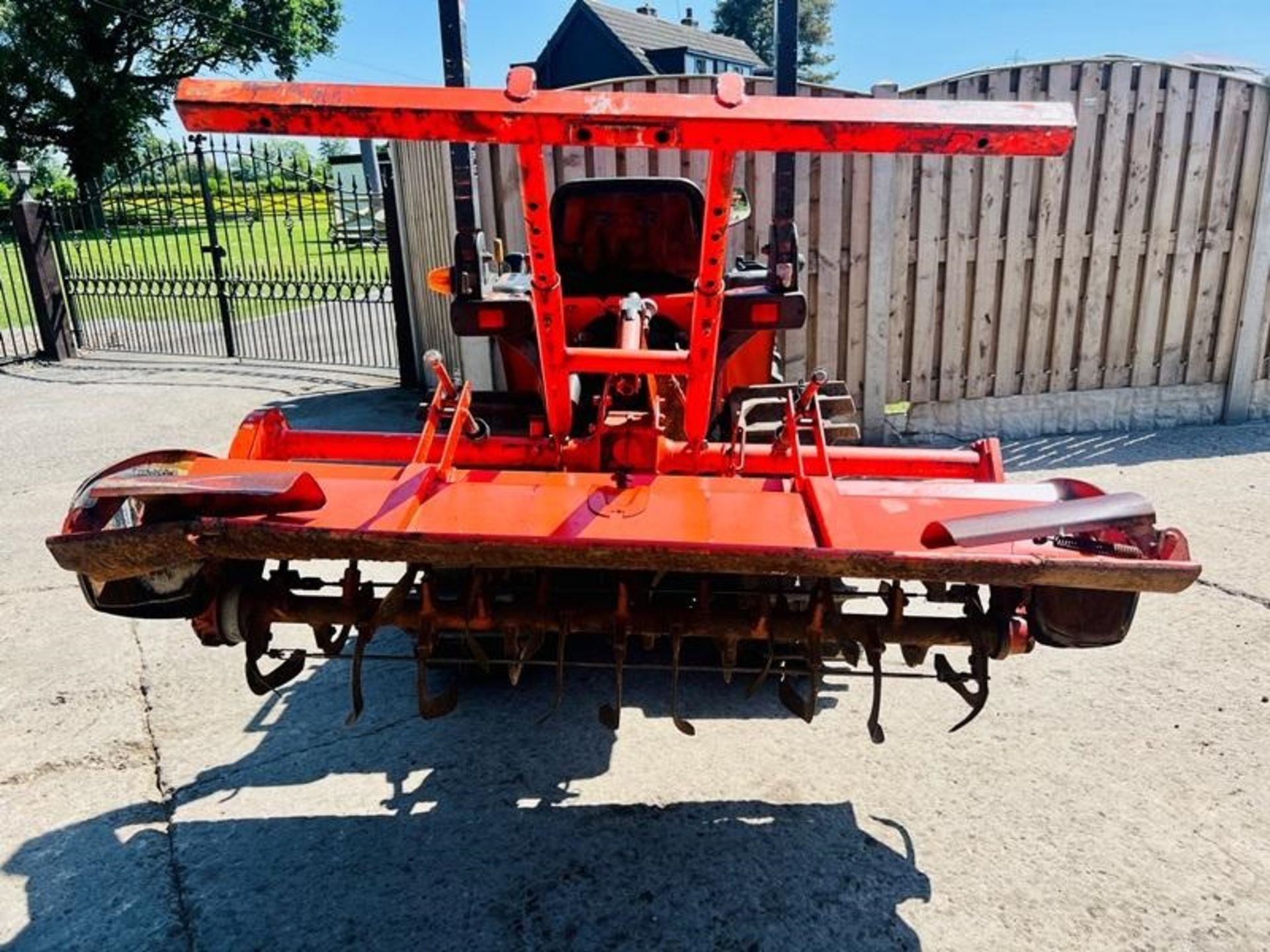 KUBOTA GB150 HALF TRACK COMPACT TRACTOR *904 HOURS* C/W KUBOTA ROTAVATOR - Bild 7 aus 16