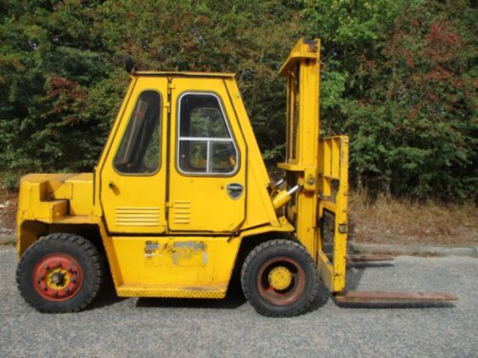 CLIMAX DA50 FORK LIFT FORKLIFT TRUCK STACKER 5 TON LIFT 6 7 8 10 - Image 7 of 12