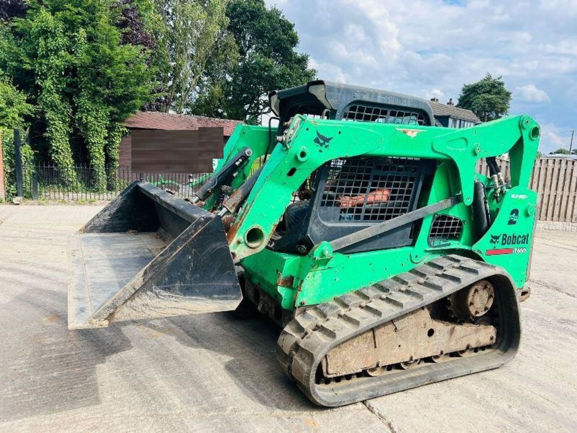 BOBCAT T650 TRACKED SKIDSTEER *YEAR 2015, 2068 HOURS* C/W 2 SPEED - Image 3 of 15