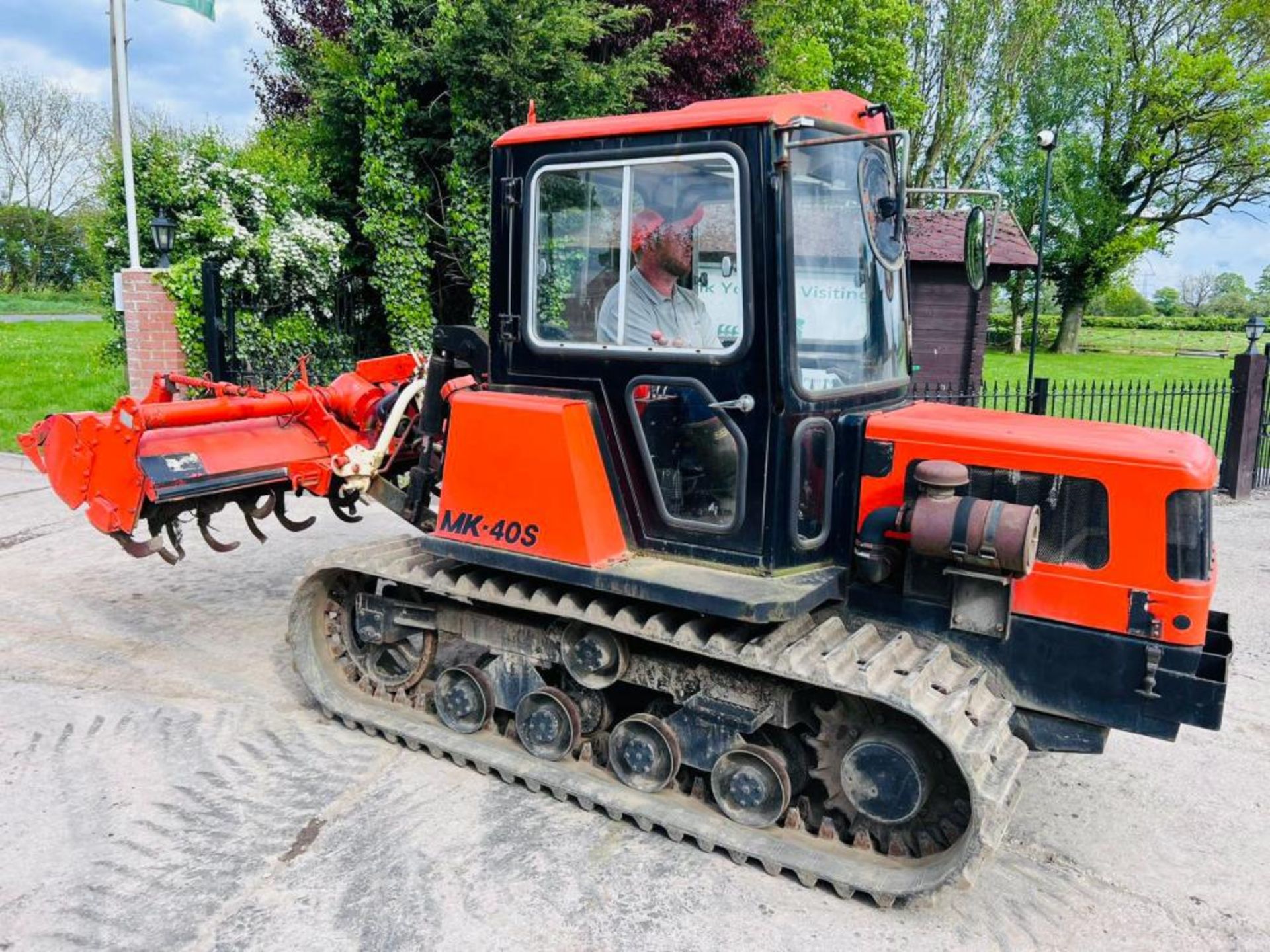 MOROOKA MK40S TRACKED TRACTOR C/W ROTAVATOR - Image 14 of 20