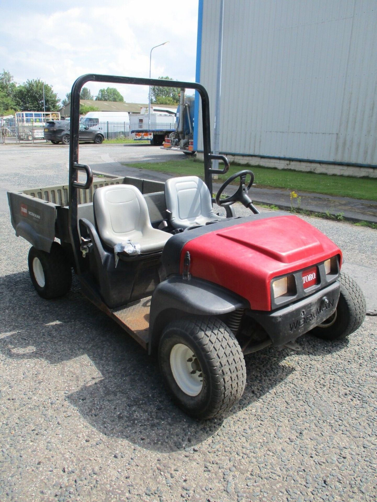 2009 TORO WORKMAN ELECTRIC UTV GOLF BUGGY CART EZGO JOHN DEERE GATOR - Image 8 of 10