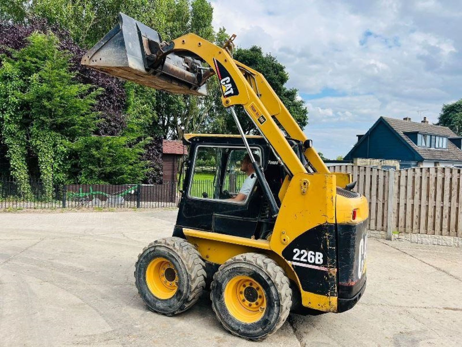 CATERPILLAR 266B 4WD SKIDSTEER C/W BUCKET - Image 5 of 15