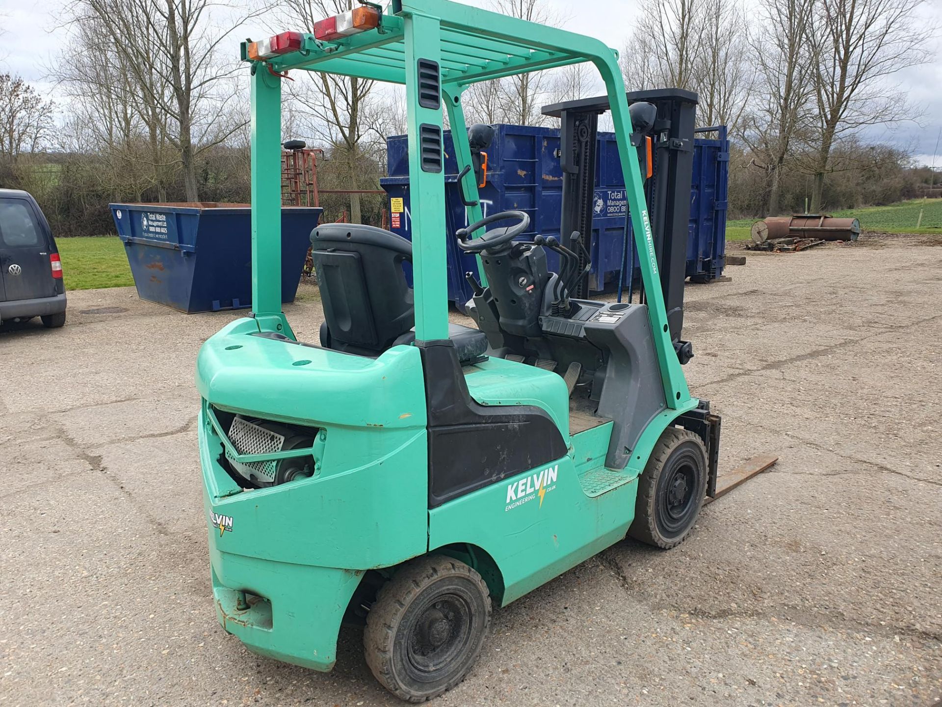 MITSUBISHI DIESEL FORKLIFT.1500KG CAPACITY WITH SHORT MAST - Image 5 of 10