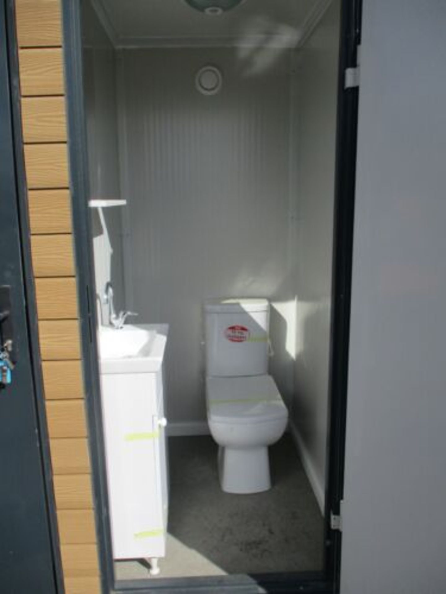 ADACON 2.1M X 1.35M DOUBLE TOILET BLOCK SECURE SHIPPING CONTAINER - Image 7 of 9