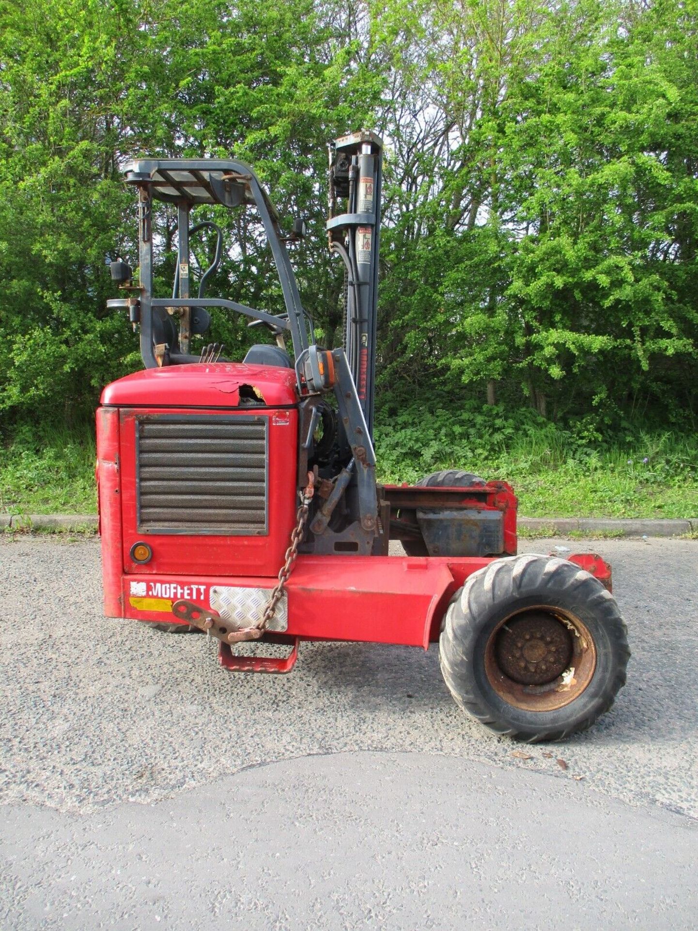 2008 MOFFETT MOUNTY M5 25.3 FORK LIFT FORKLIFT TRUCK MOUNTED - Image 10 of 14