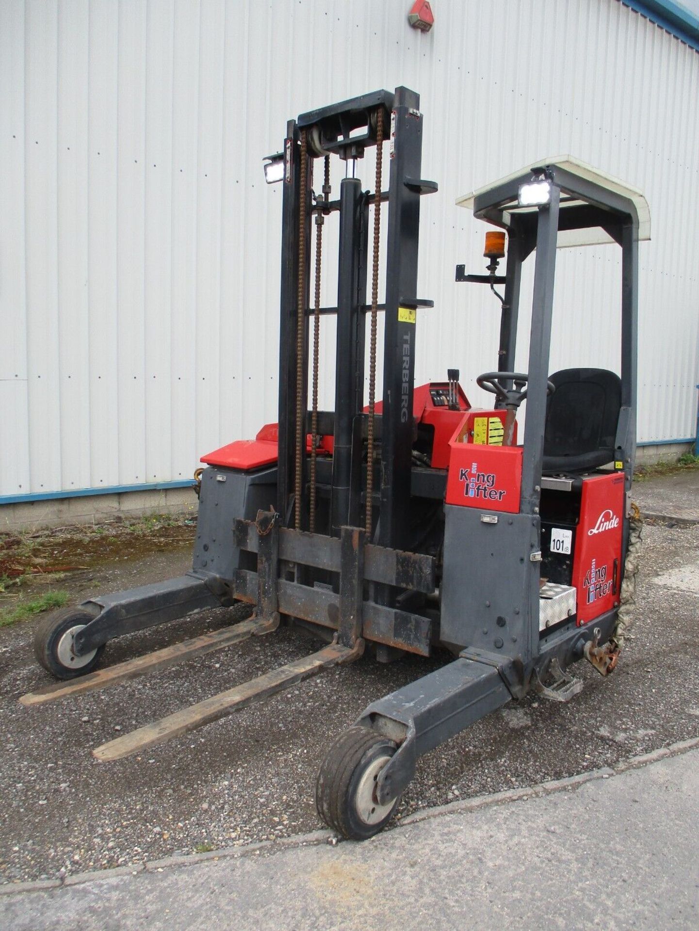 2014 TERBERG KINGLIFTER MOFFETT MOUNTY FORK LIFT FORKLIFT TRUCK MOUNTED DELIVERY - Image 2 of 10