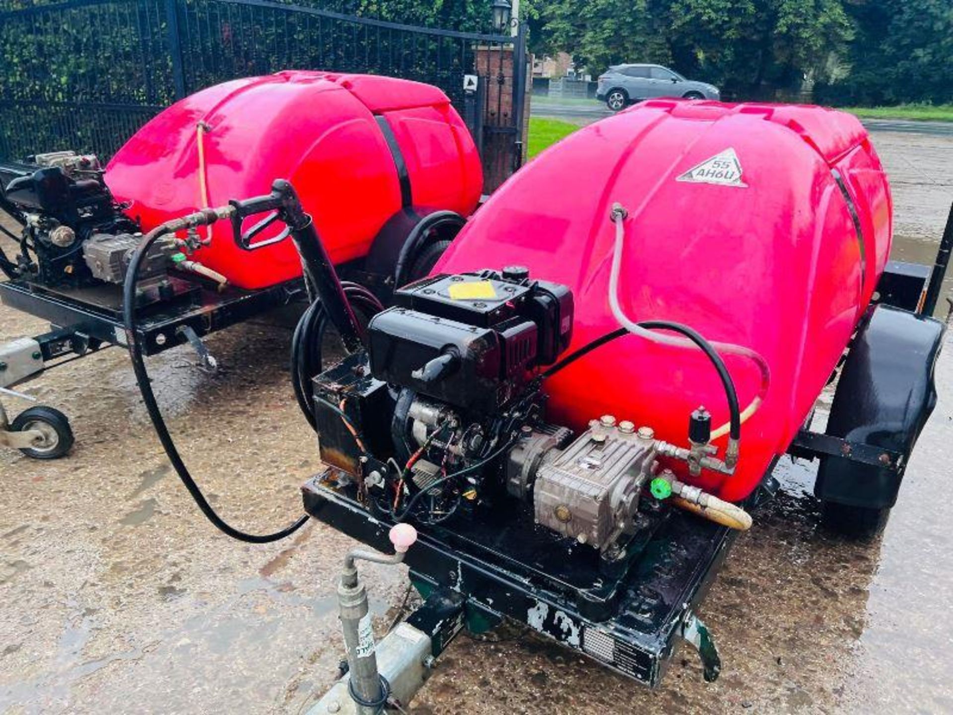 WESTERN INTERNATIONAL TOWABLE PRESSURE WASHERS *YEAR 2007, CHOICE OF 2 - Image 3 of 15