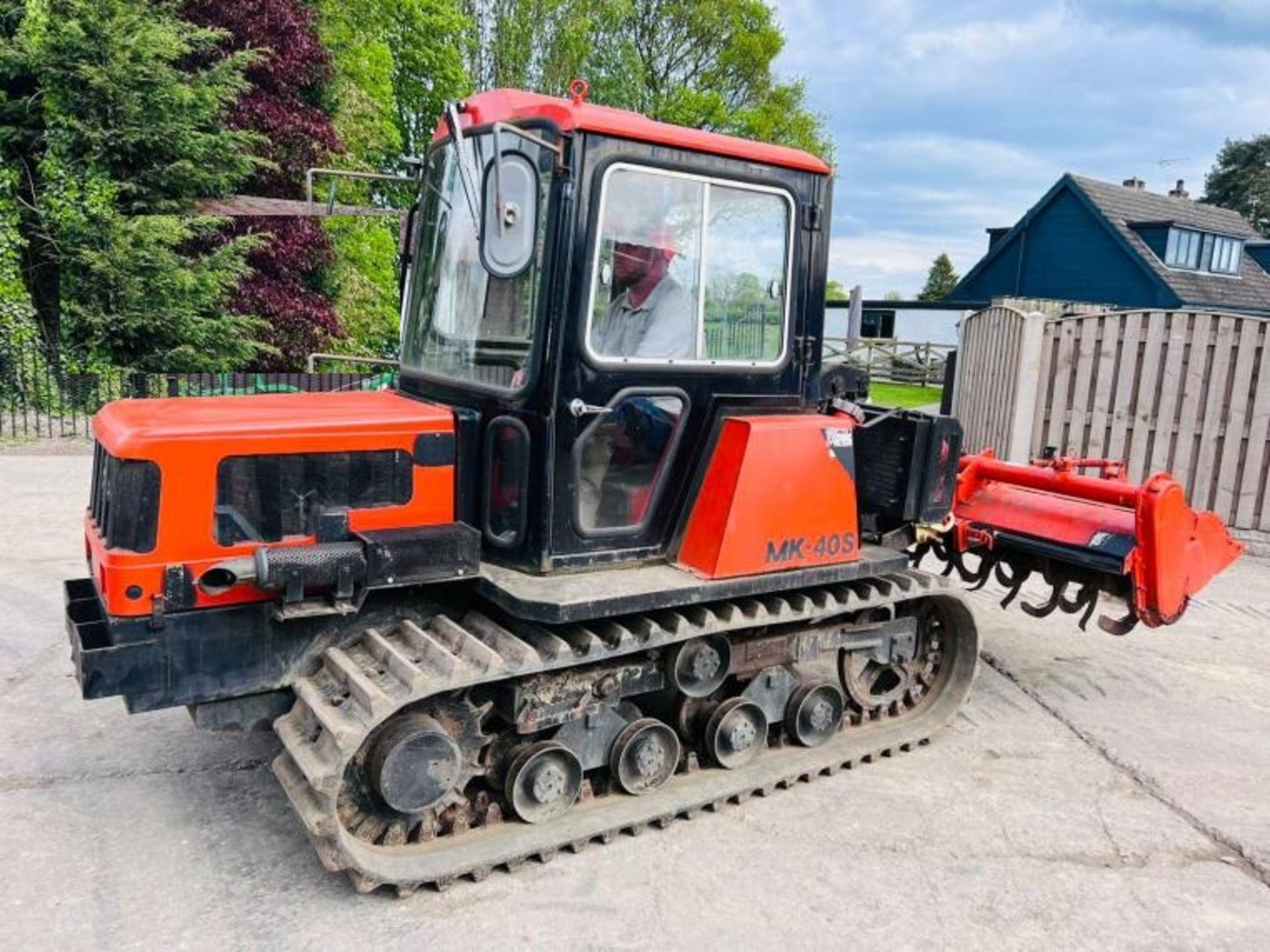 MOROOKA MK40S TRACKED TRACTOR C/W ROTAVATOR - Image 2 of 20