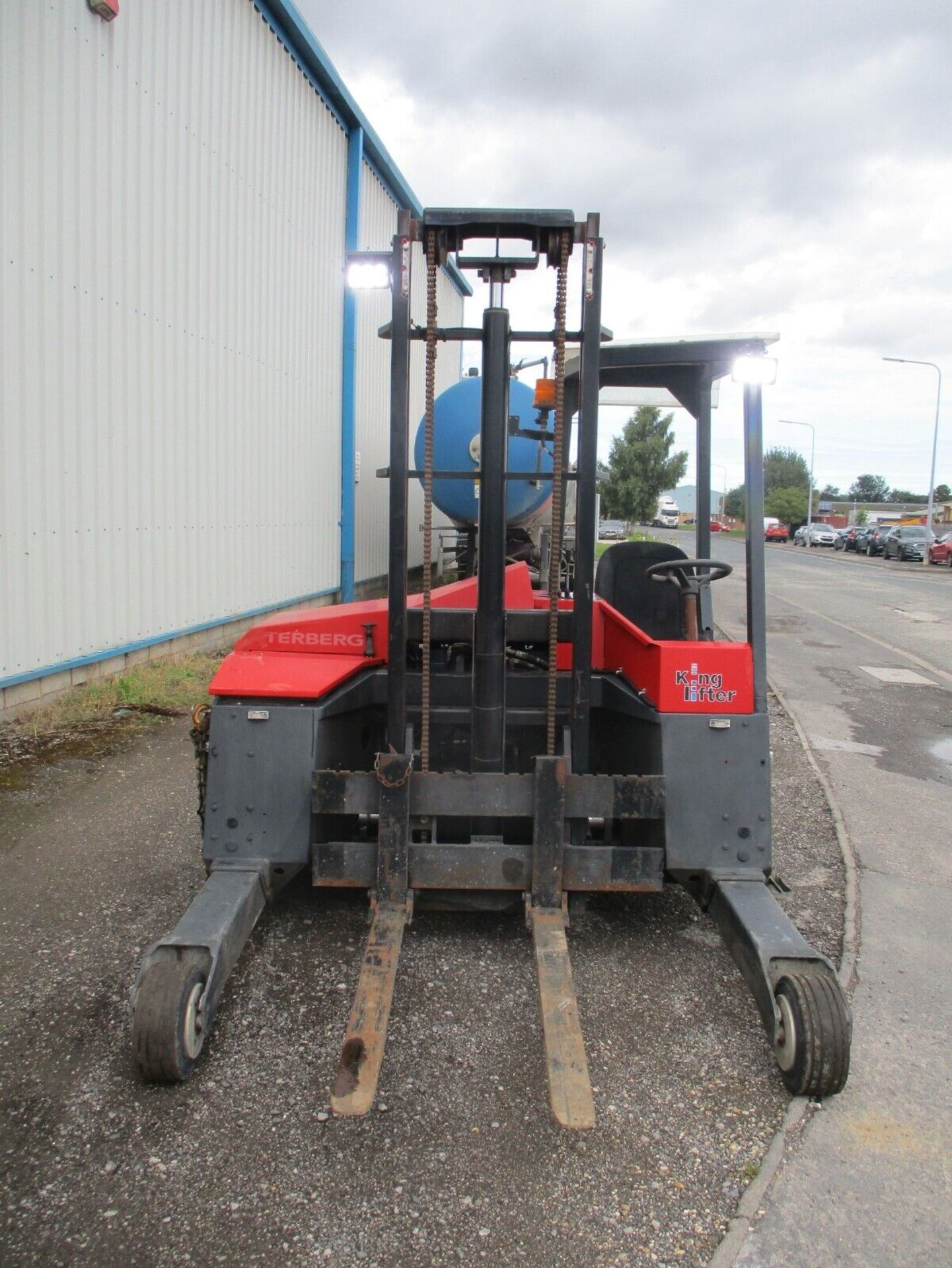 2014 TERBERG KINGLIFTER MOFFETT MOUNTY FORK LIFT FORKLIFT TRUCK MOUNTED DELIVERY - Image 3 of 10