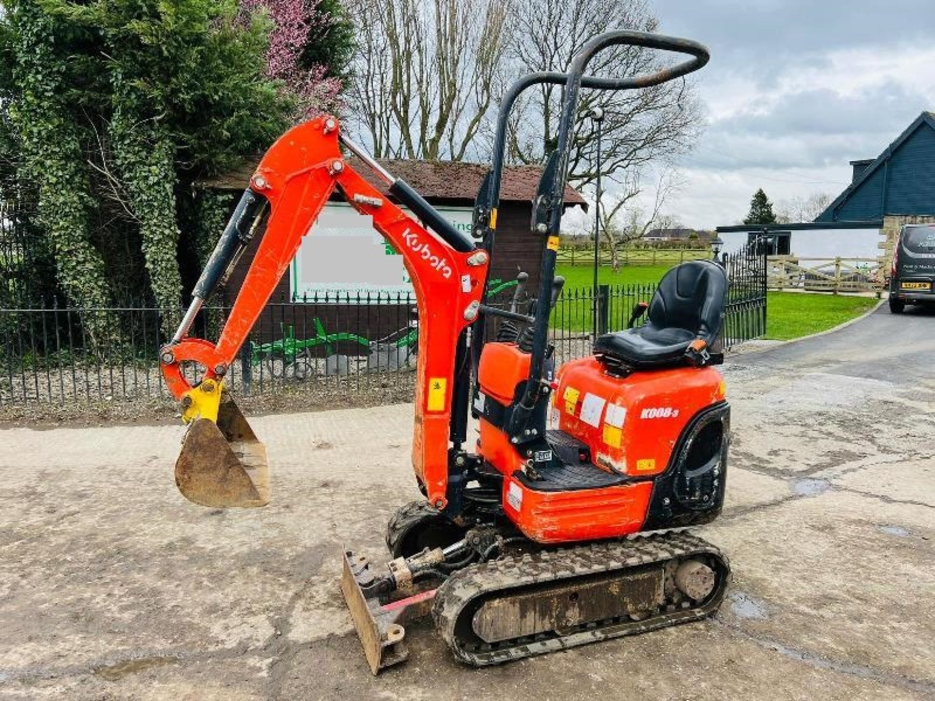 KUBOTA KX008-3 EXCAVATOR * YEAR 2015, 1567 HOURS * C/W EXPANDING TRACKS - Image 2 of 15