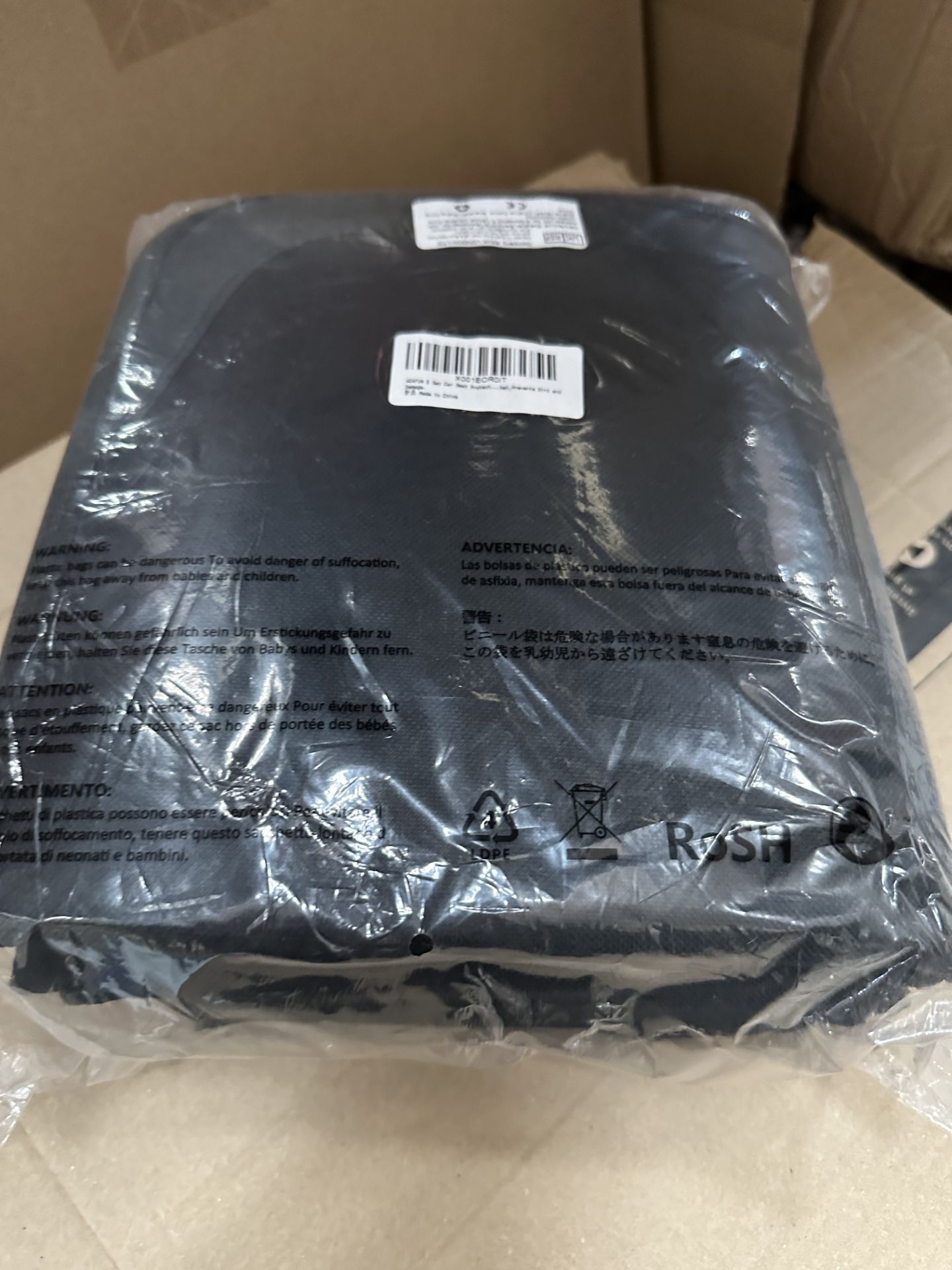 PALLET OF CAR SEAT COVER PACK OF 2 APPROX 150 PACKS - Image 3 of 4