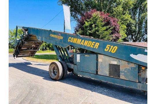 POWERSCREEN COMMANDER 510 C/W 50FT CONVAYOR BELT - Image 1 of 18