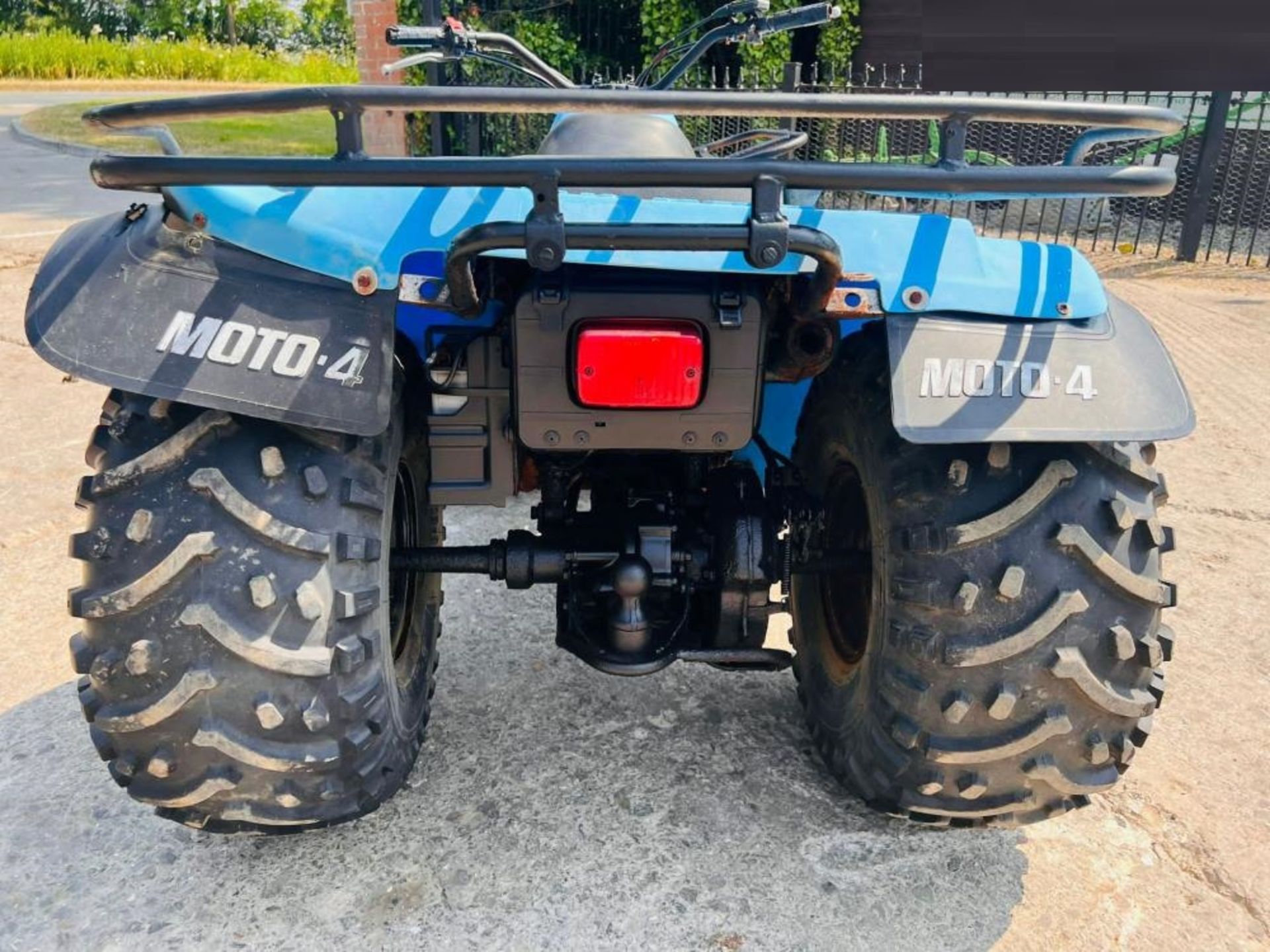 YAMAHA MOTO4 4WD QUAD BIKE C/W CARRY RACKS - Image 9 of 11