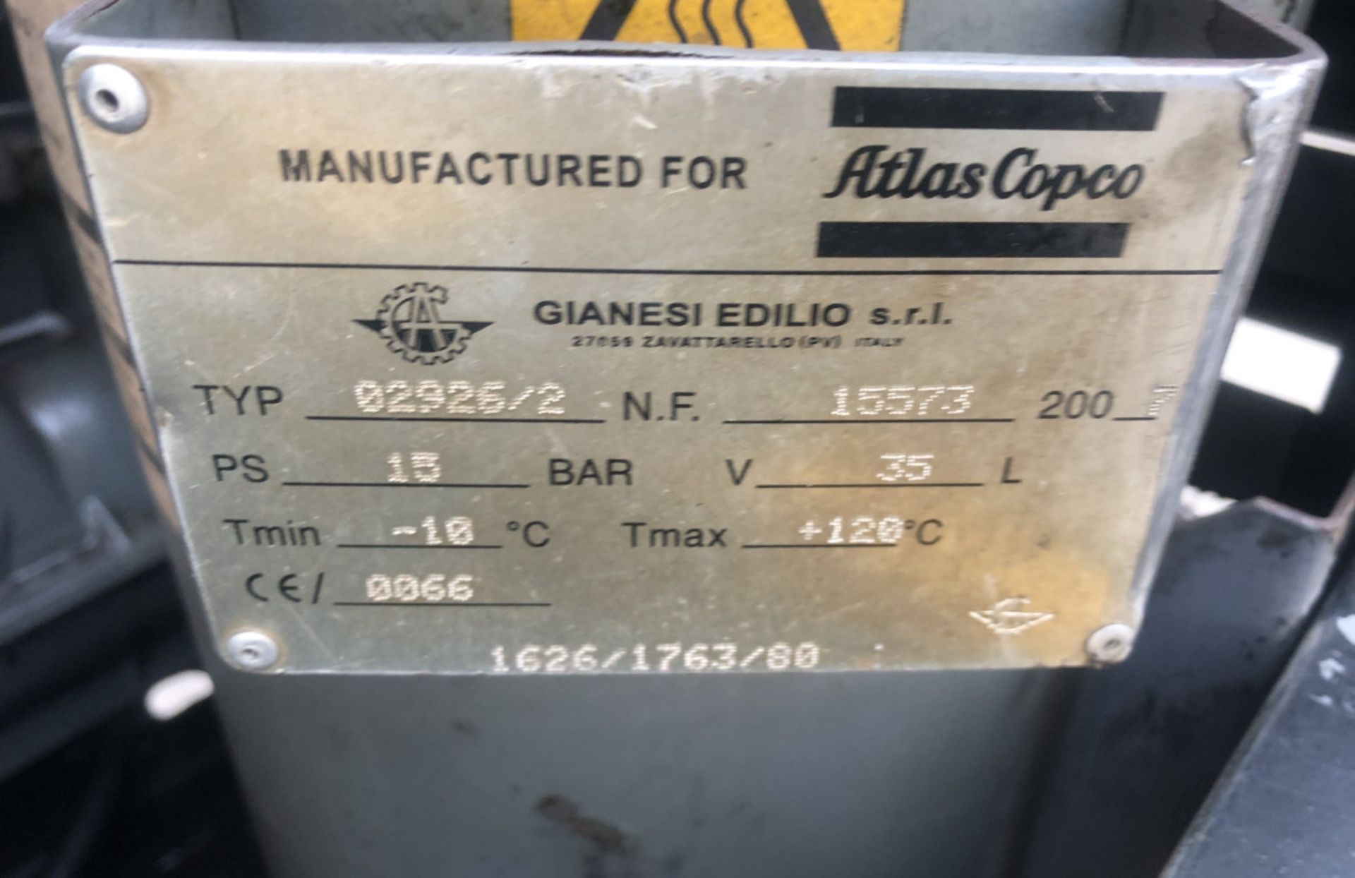 ATLAS COPCO XAS 137 DIESEL COMPRESSOR - Image 10 of 10