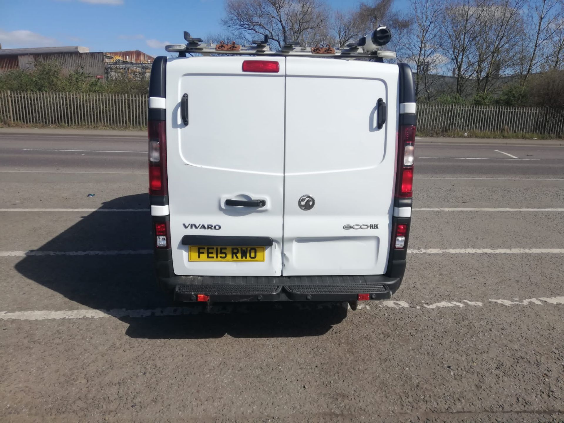 2015 15 VAUXHALL VIVARO PANEL VAN - EX BT - 89K MILES - TWIN SIDE DORRS- ROOF RACK - FE15 RWO. - Image 6 of 10