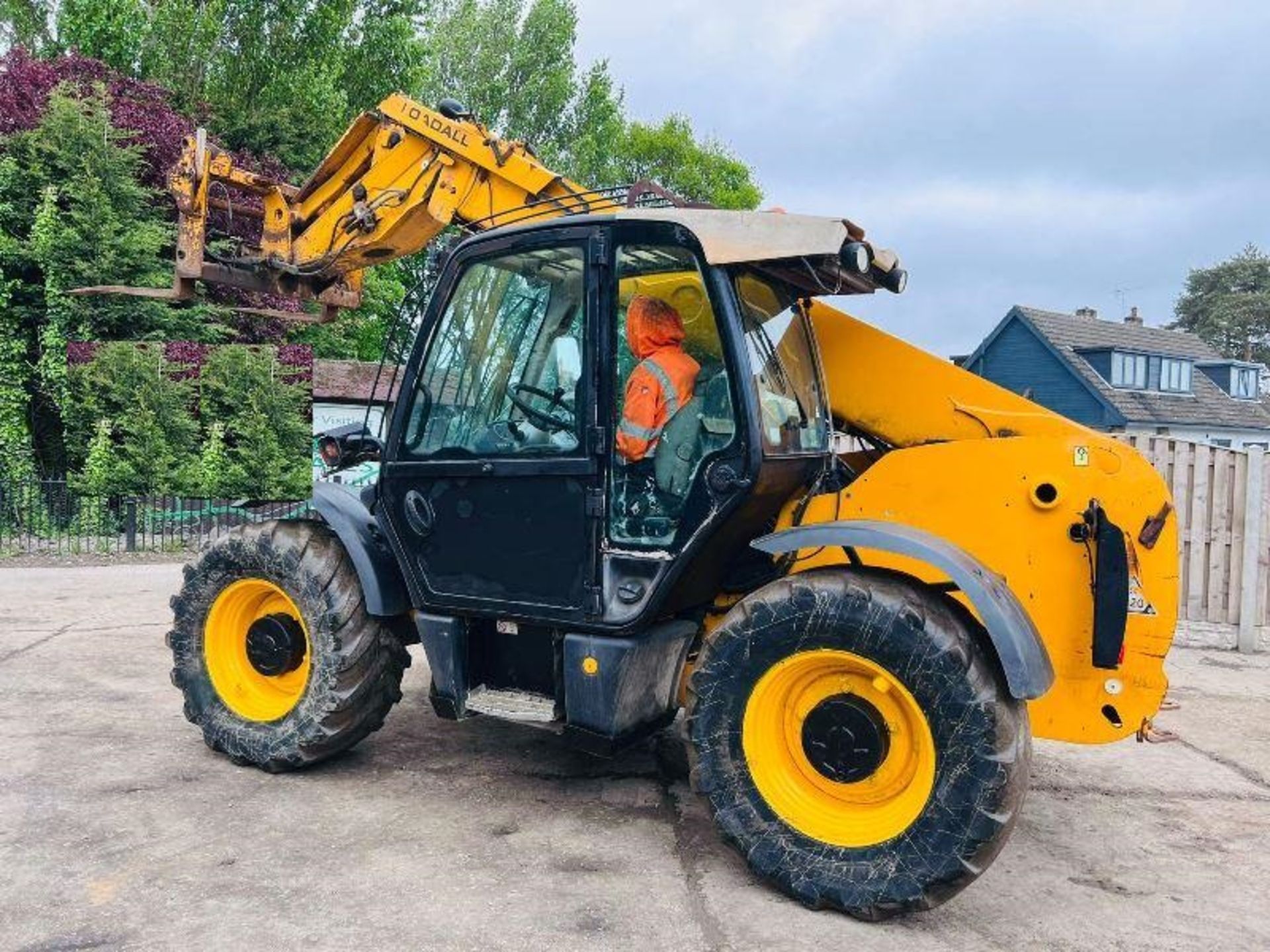 JCB 541-70 WASTE MASTER TURBO TELEHANDLER *YEAR 2008* C/W AC CABIN - Image 7 of 17