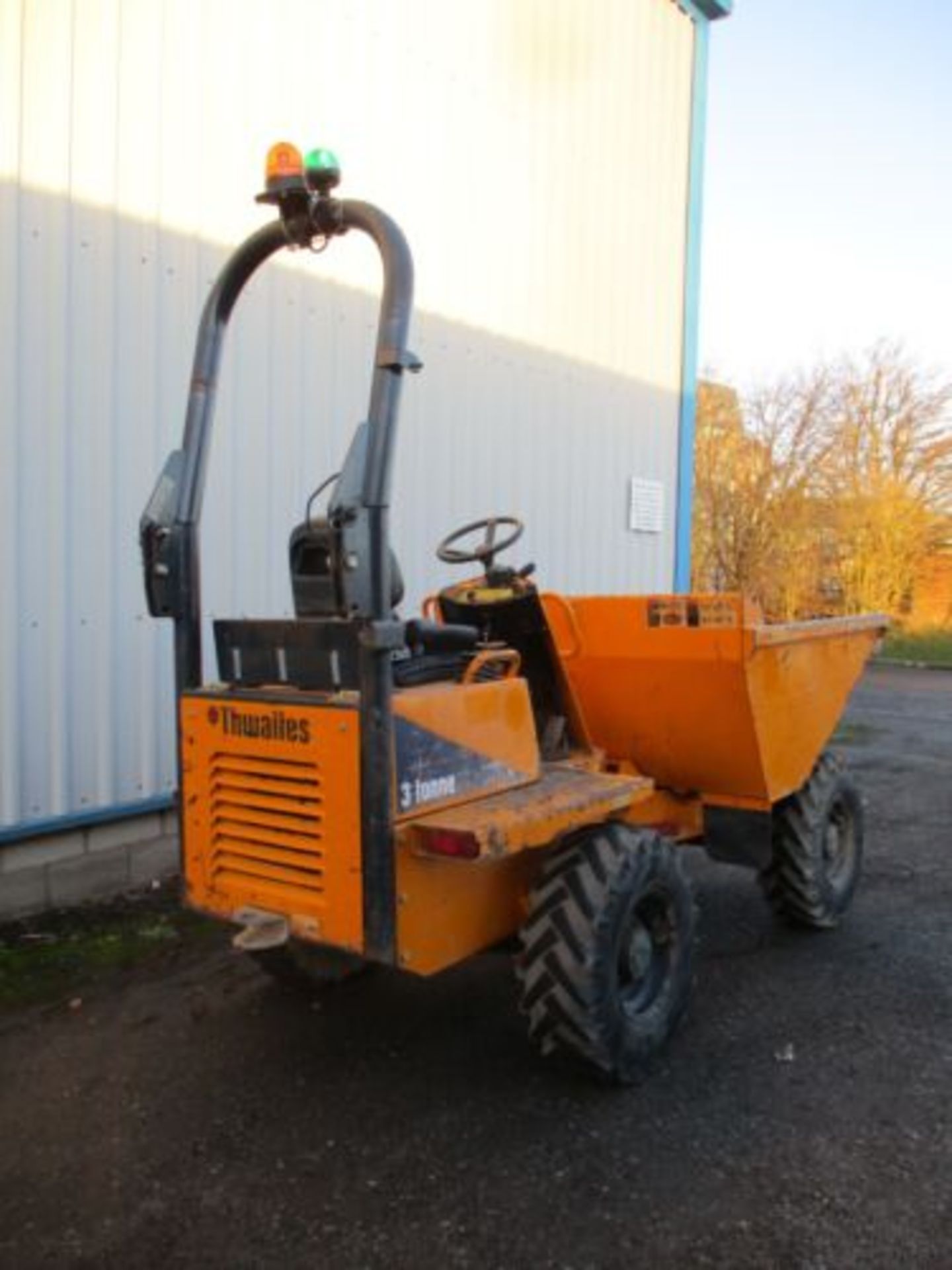 2016 THWAITES 3 TON DUMPER BARFORD BENFORD TEREX YANMAR ENGINE DELIVERY ARRANGED - Image 5 of 11