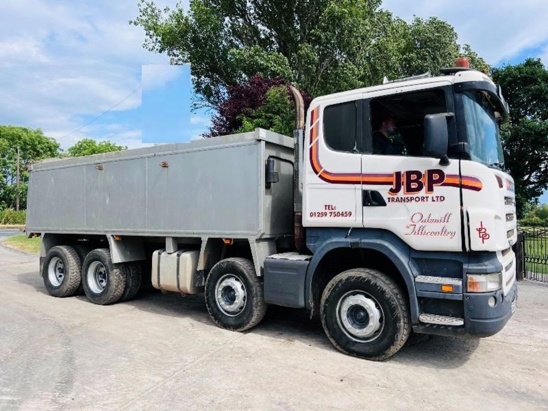 SCANIA R420 DOUBLE DRIVE TIPPER *YEAR 2008* C/W MANUAL GEAR BOX - Image 3 of 18