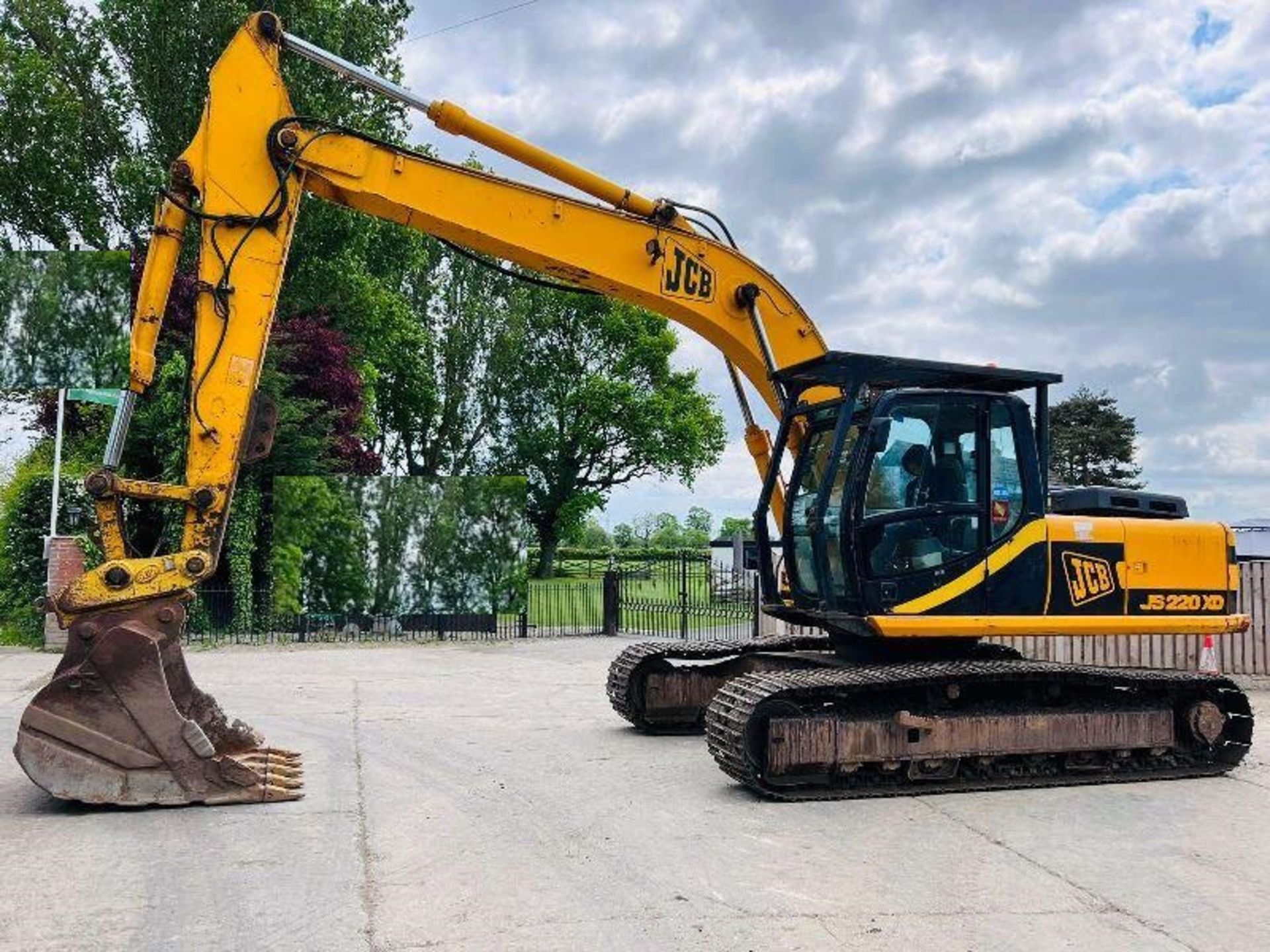 JCB JS220XD TRACKED EXCAVATOR C/W QUICK HITCH & BUCKET - Image 13 of 25