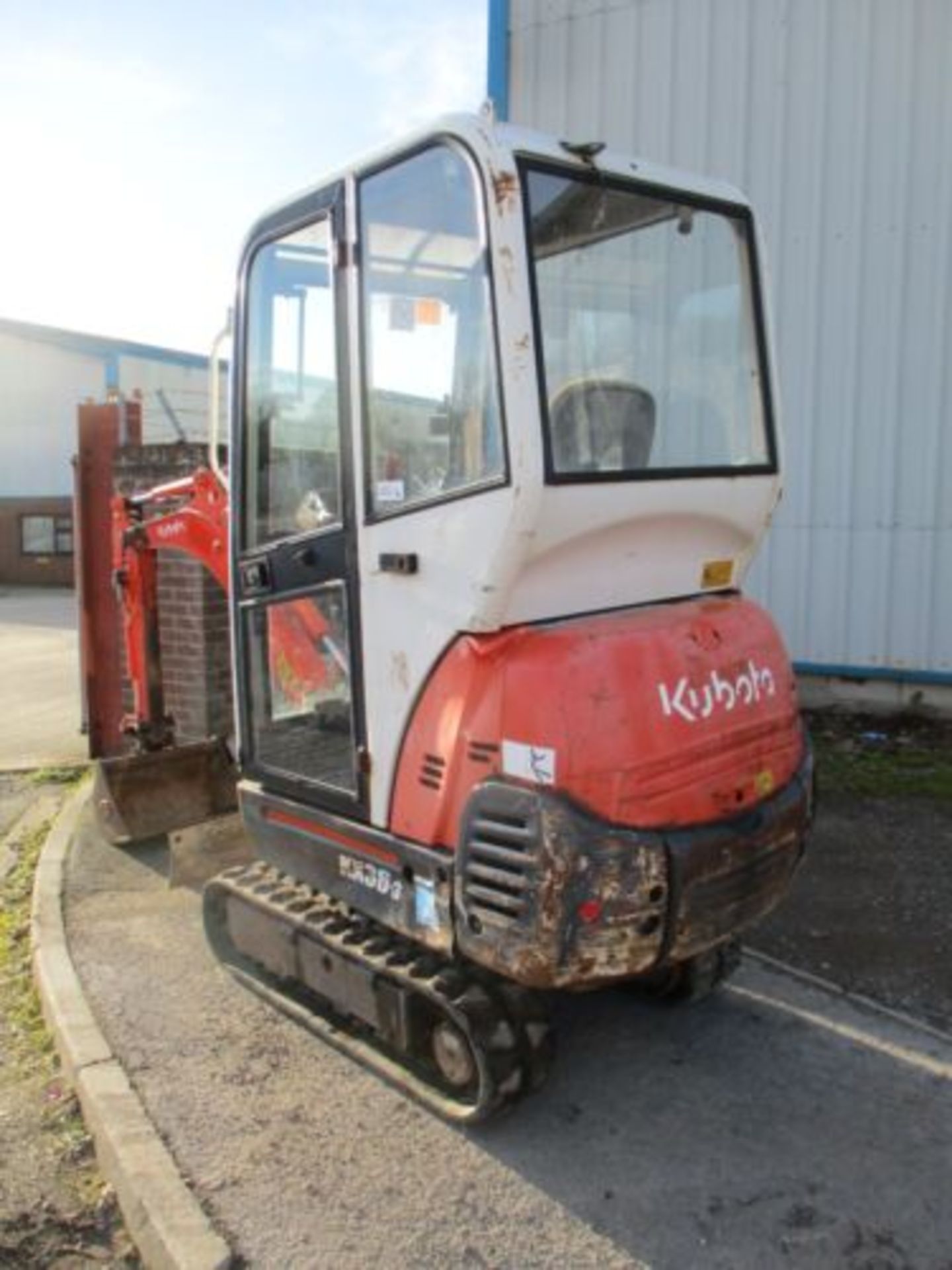 KUBOTA KX36-3 MINI DIGGER 1.5 TON EXCAVATOR CAB KX015-4 JCB 801 DELIVERY - Image 12 of 15